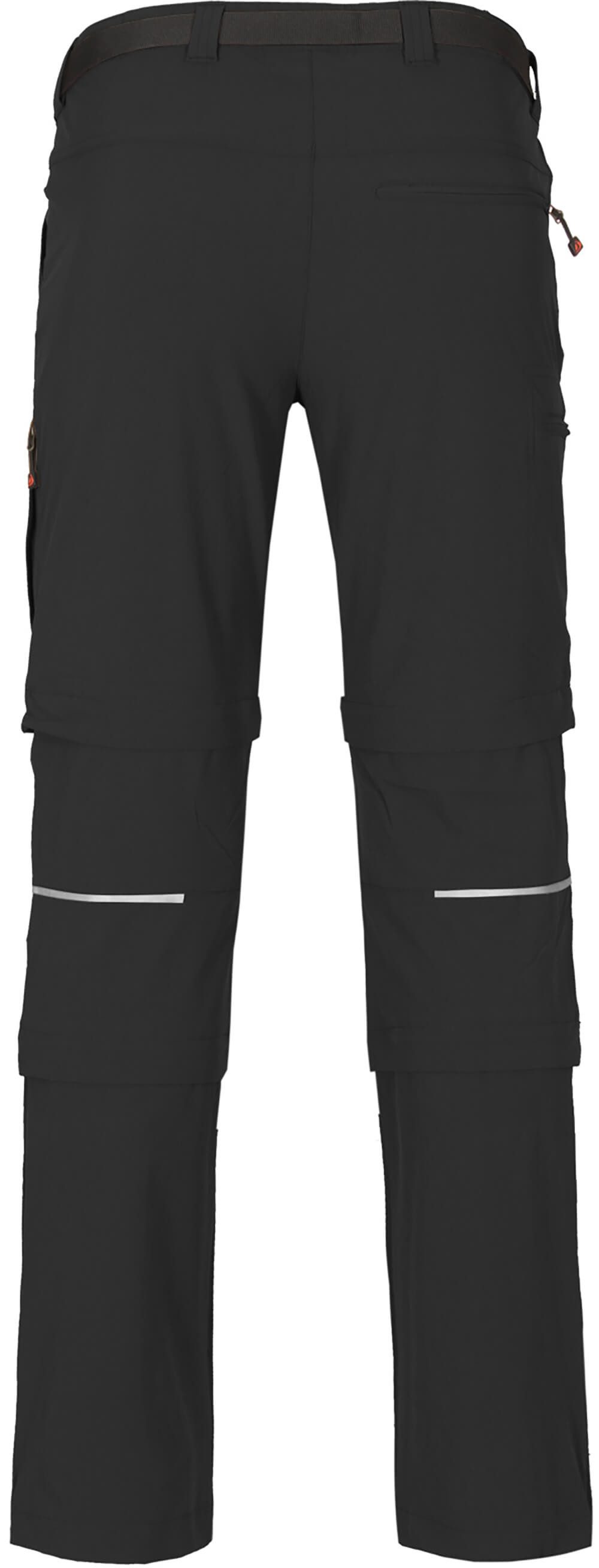 Bergson Outdoorhose QUEENSLAND Doppel Zipp-Off mit T-ZIPP Herren Wanderhose günstig online kaufen