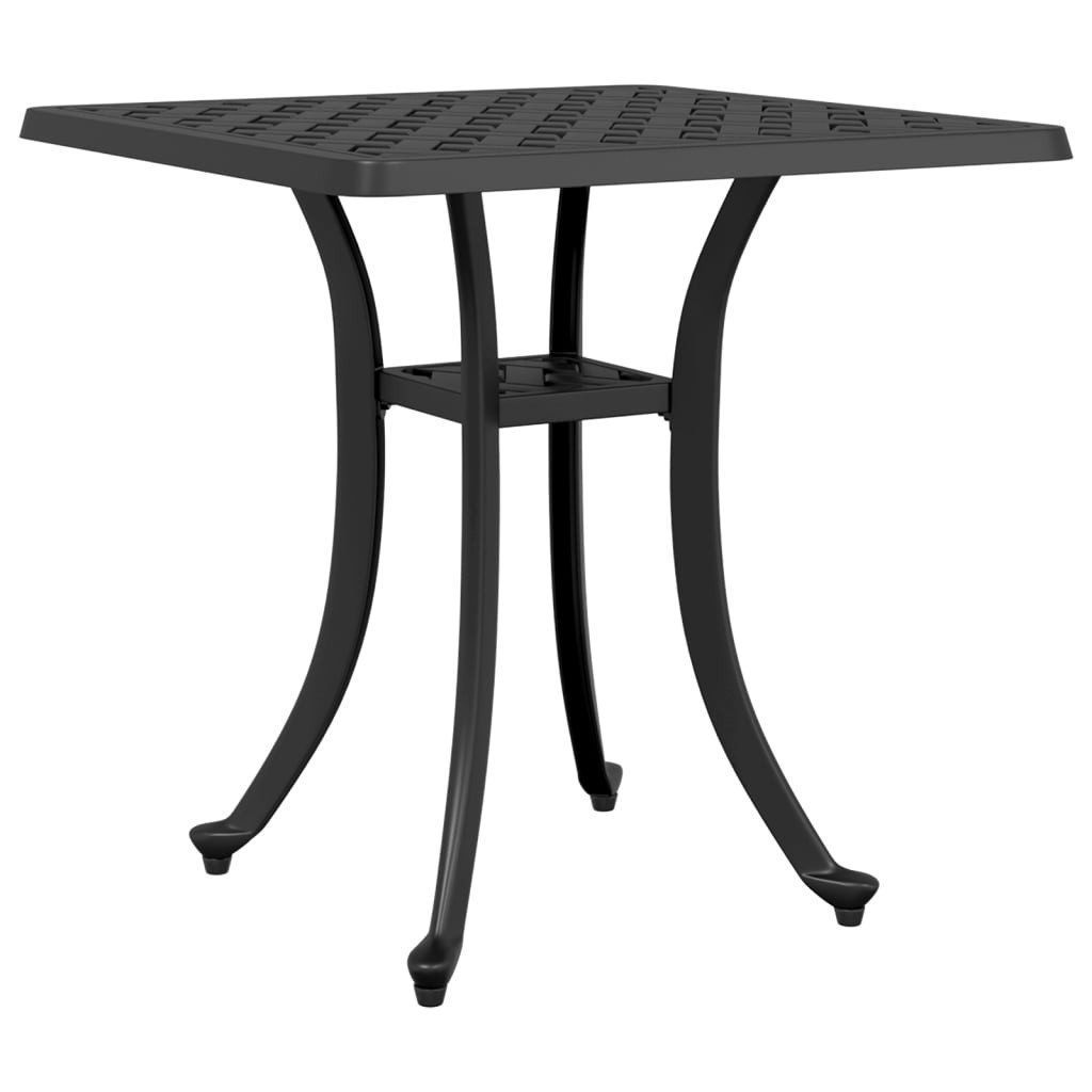 vidaXL Gartentisch Gartentisch Schwarz 53x53x53 cm günstig online kaufen