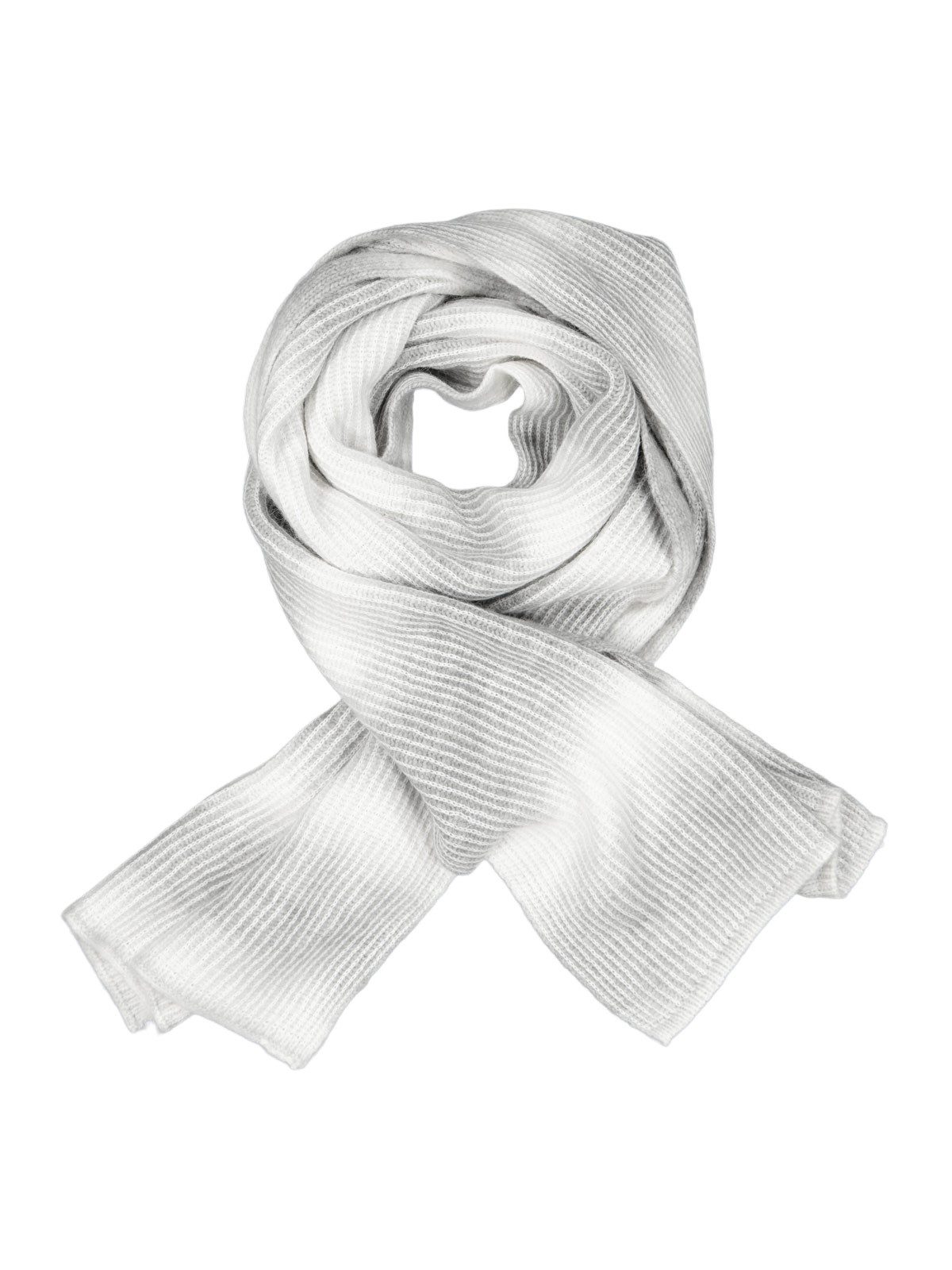 Strickschal Herren Schal uni, Anthrazit