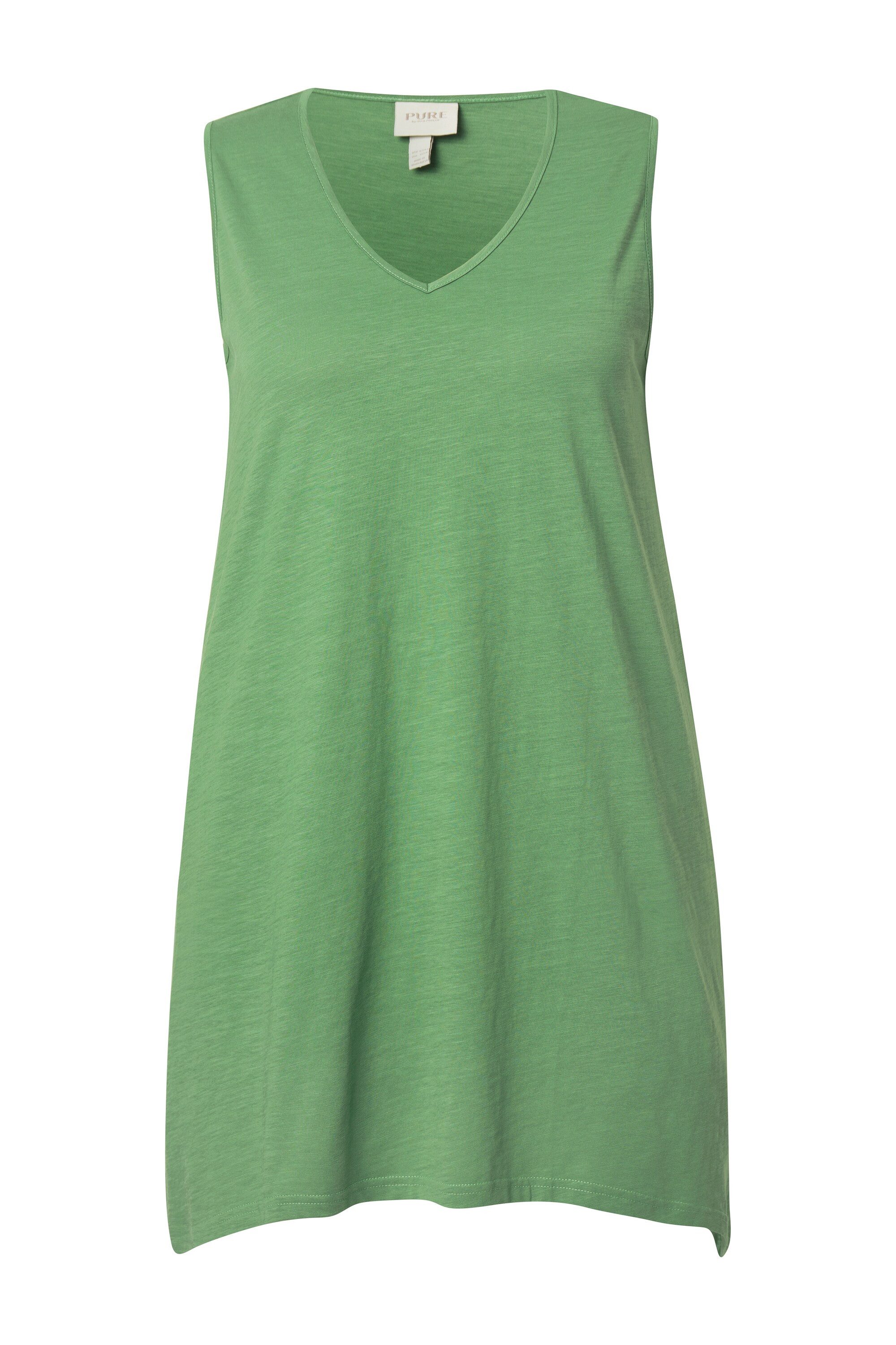 Ulla Popken Longshirt Longtop Zipfelsaum A-Linie günstig online kaufen