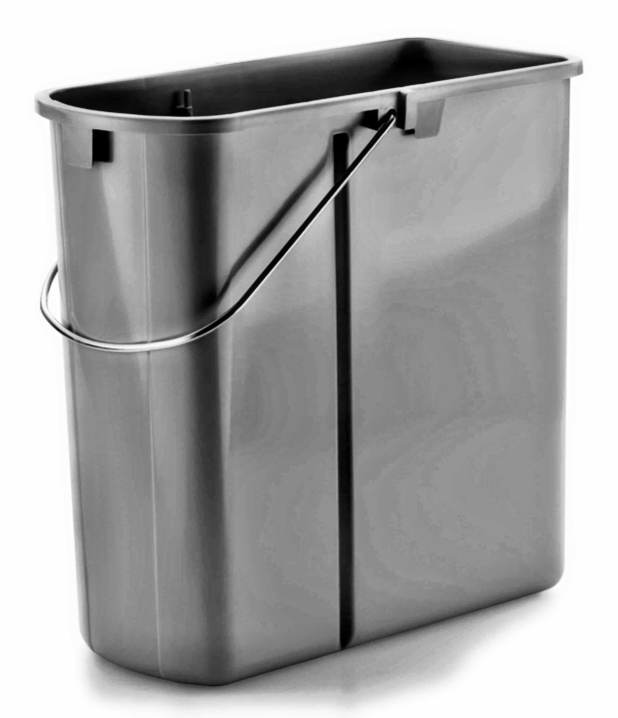 WESCO Einbaumülleimer WESCO® Ersatzbehälter, schwarz, 19 Liter - Einzeleimer
