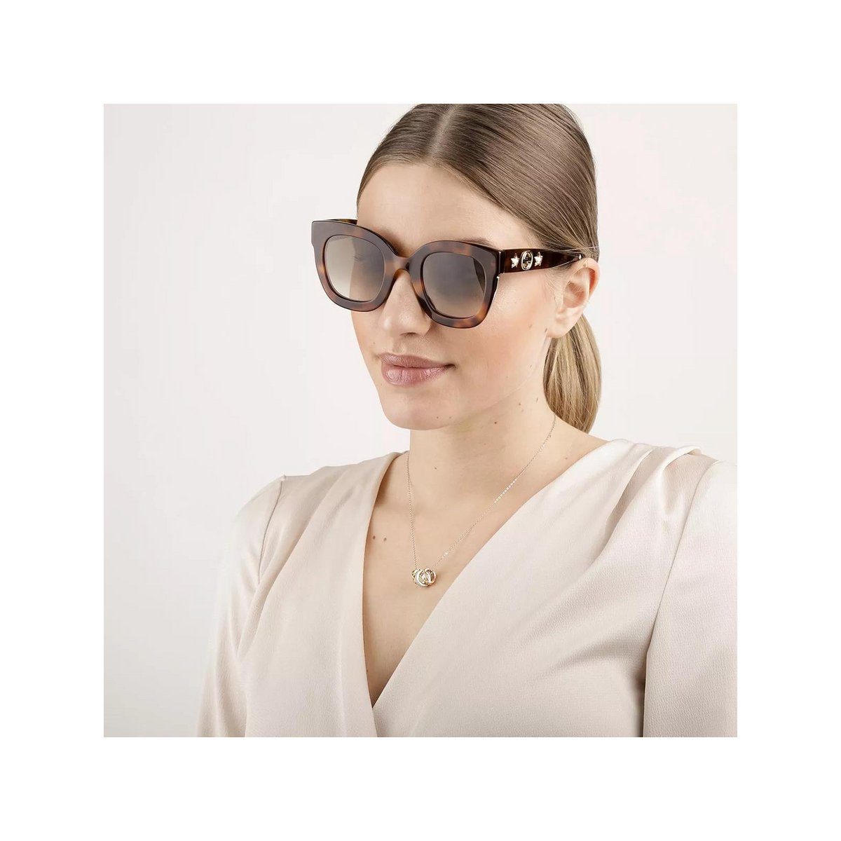 (1-St) dunkel-braun GUCCI Sonnenbrille