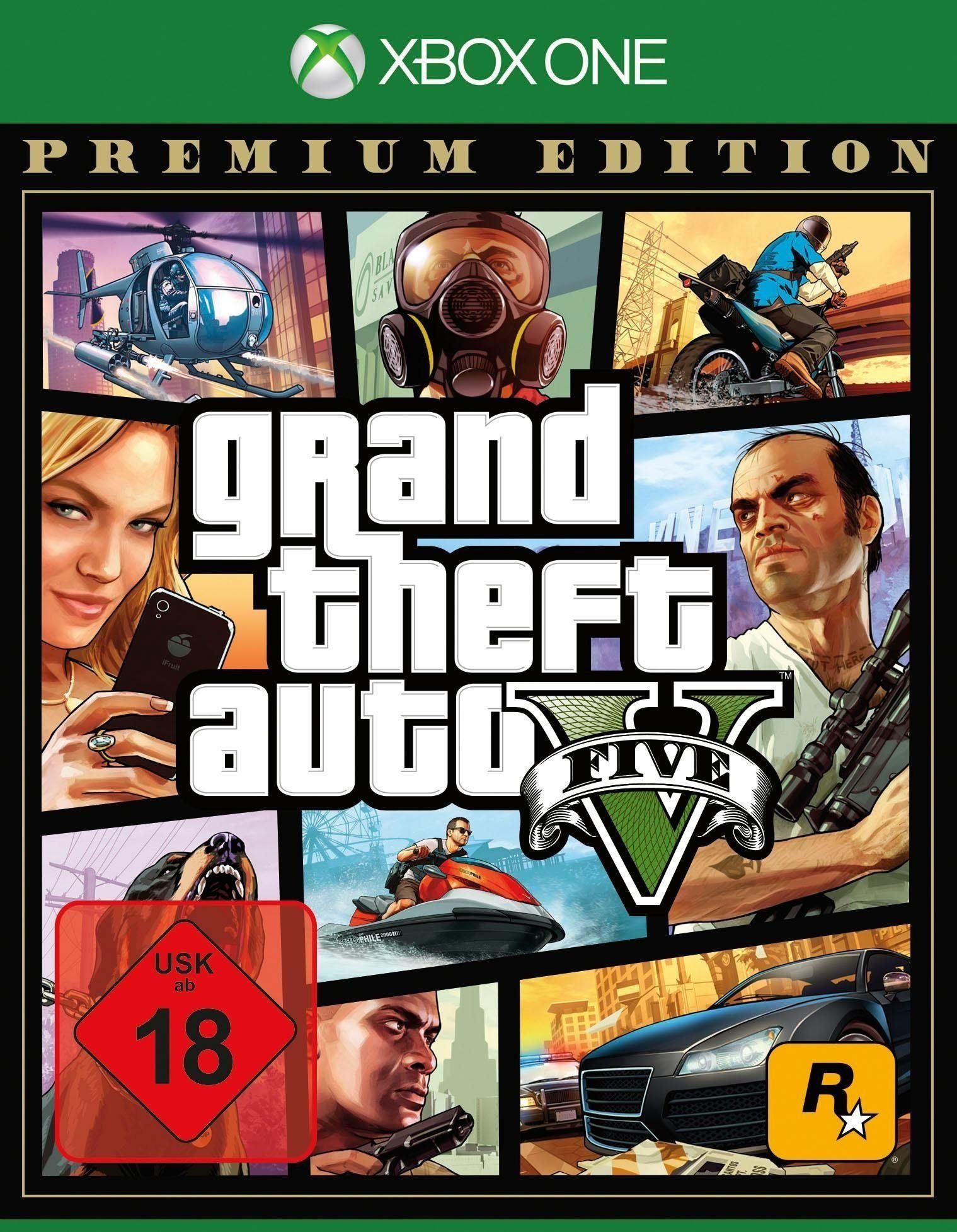 GTA V - Grand Theft Auto V Premium Edition Xbox One