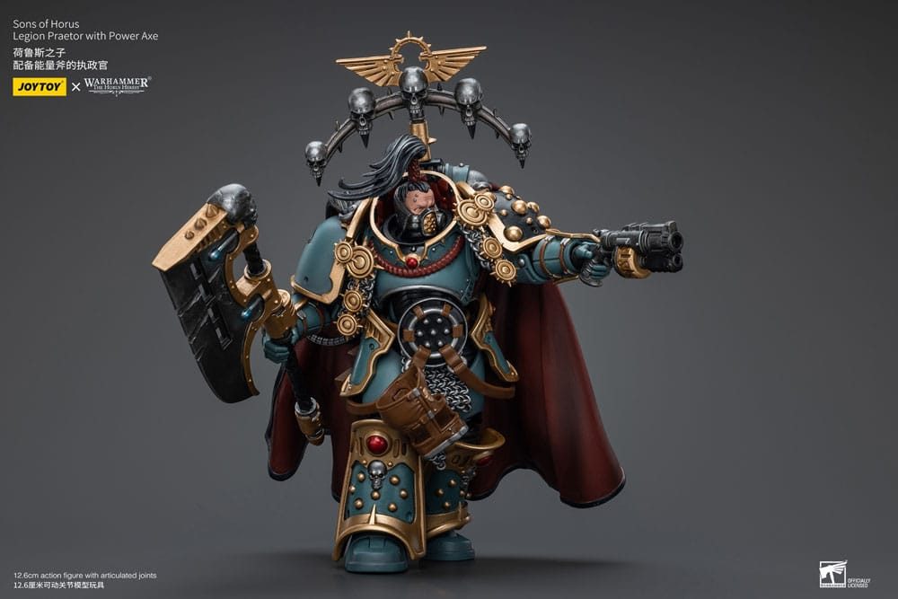 Joy Toy (CN) Actionfigur Warhammer The Horus Heresy Sons of Horus Legion Praetor with Power Axe