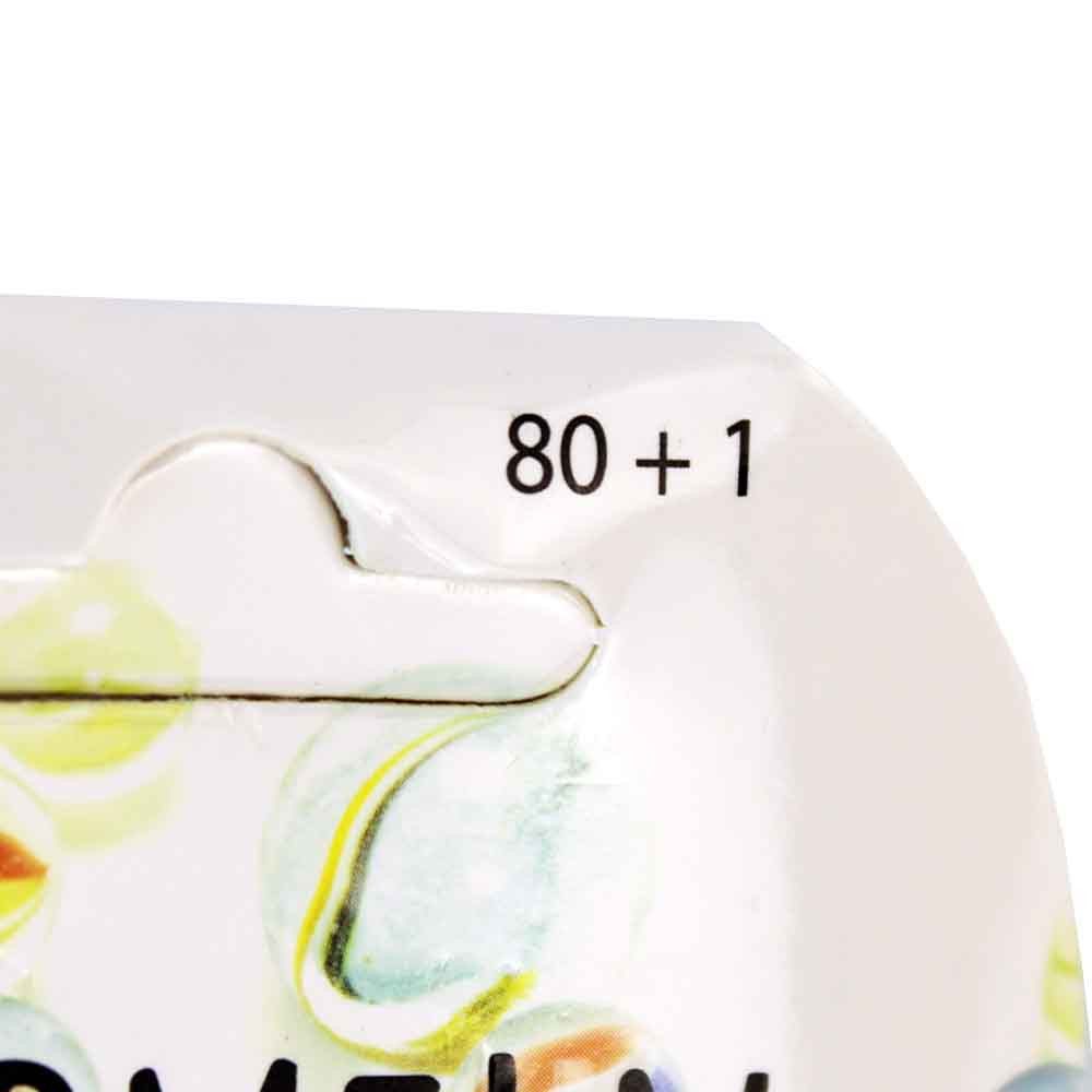 Krüger & Gregoriades Spiel Murmel Set mit 80+1 Glasmurmeln im Netz