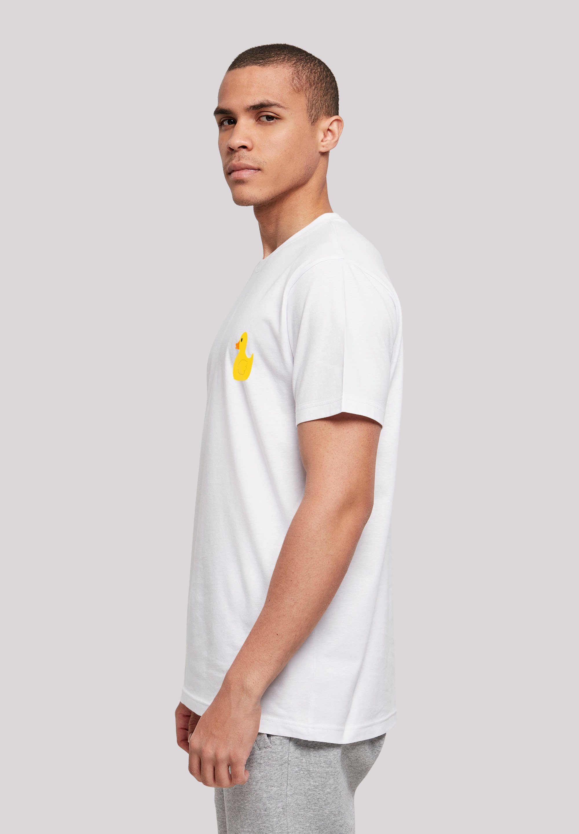 Yellow Duck F4NT4STIC Rubber TEE T-Shirt Print UNISEX weiß