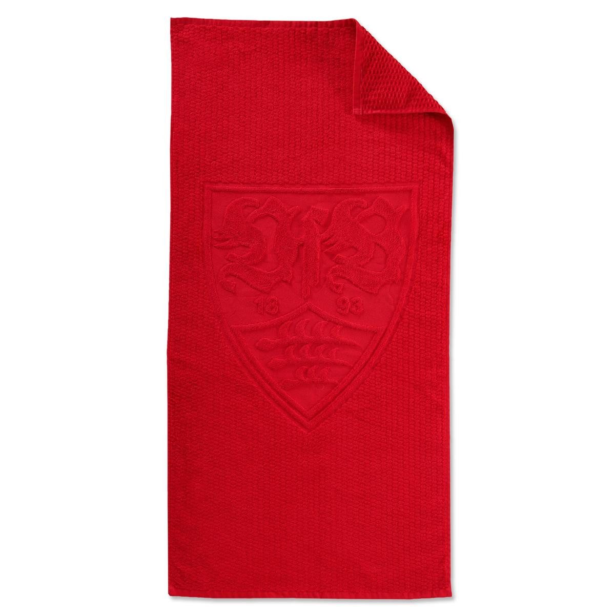 VfB Stuttgart Handtuch VfB Stuttgart Handtuch rot 50x100 cm Baumwolle
