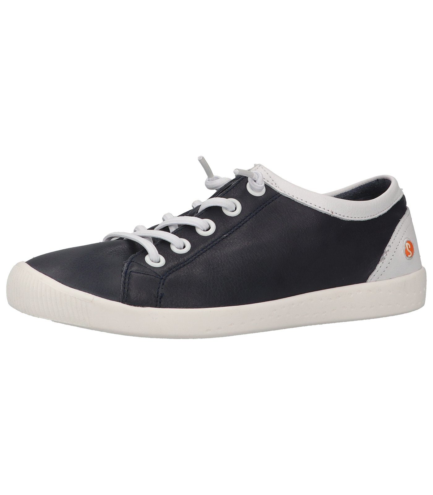 Weiß Sneaker Navy Sneaker softinos Leder