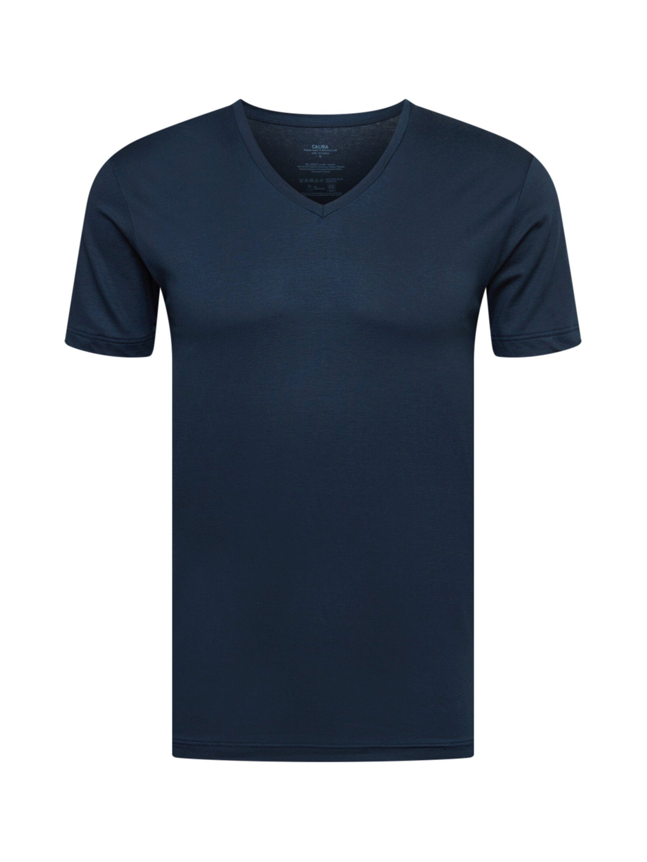 Top-Auswahl CALIDA T-Shirt (1-tlg) saphir blue