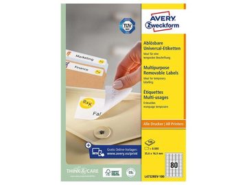 Avery Zweckform Etiketten Avery Zweckform Universaletiketten 'L4732REV-100'