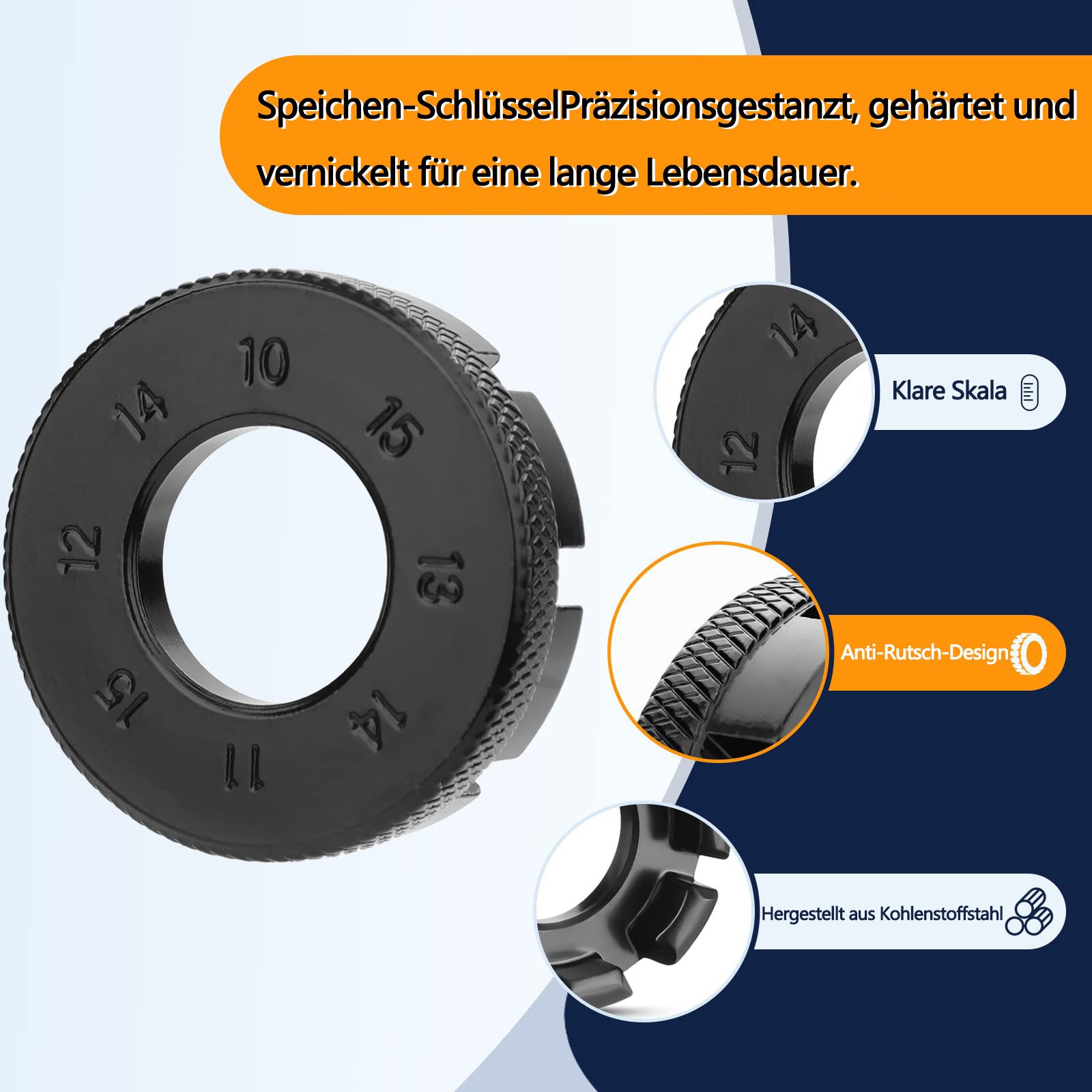 FOUORTUNATE-BEE Fahrrad-Montageständer Speichenschlüssel Fahrrad aus Stahl günstig online kaufen