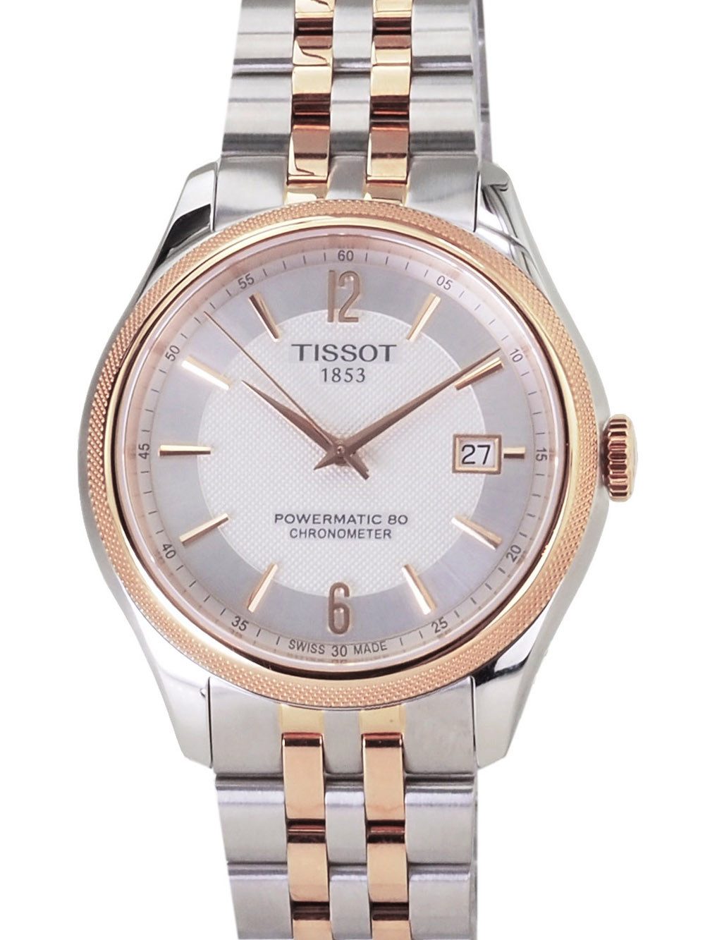Tissot Automatikuhr schweizer Herren Uhr 41 mm Ø T1084082203701 Ballade Chronometer, Gangreserve 80 Std.