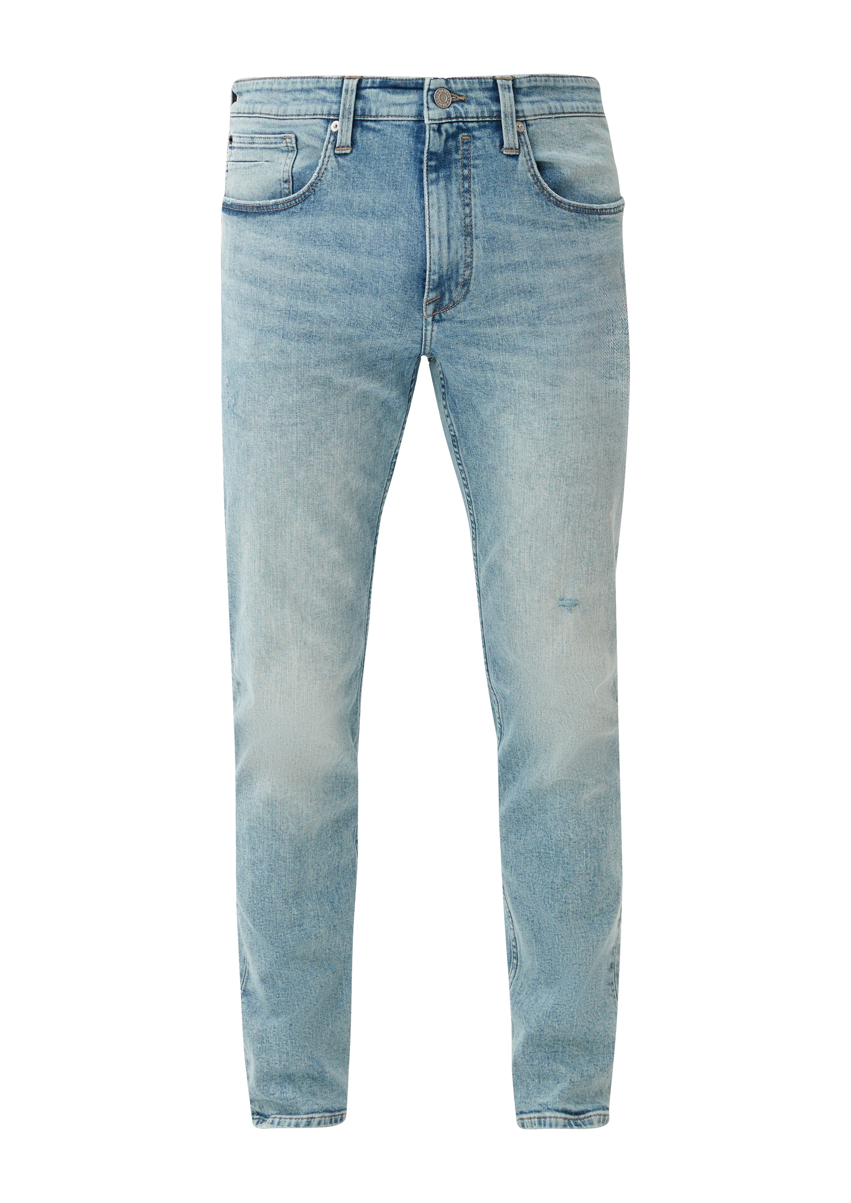 s.Oliver Stoffhose Slim Nelio / / Rise Leg / Jeans Fit Mid Slim Waschung