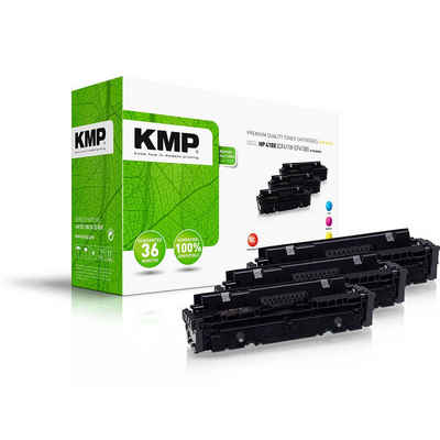 KMP Tonerkartusche 1 Toner-Set H-T242XCMY ERSETZT HP 410X - C/M/Y