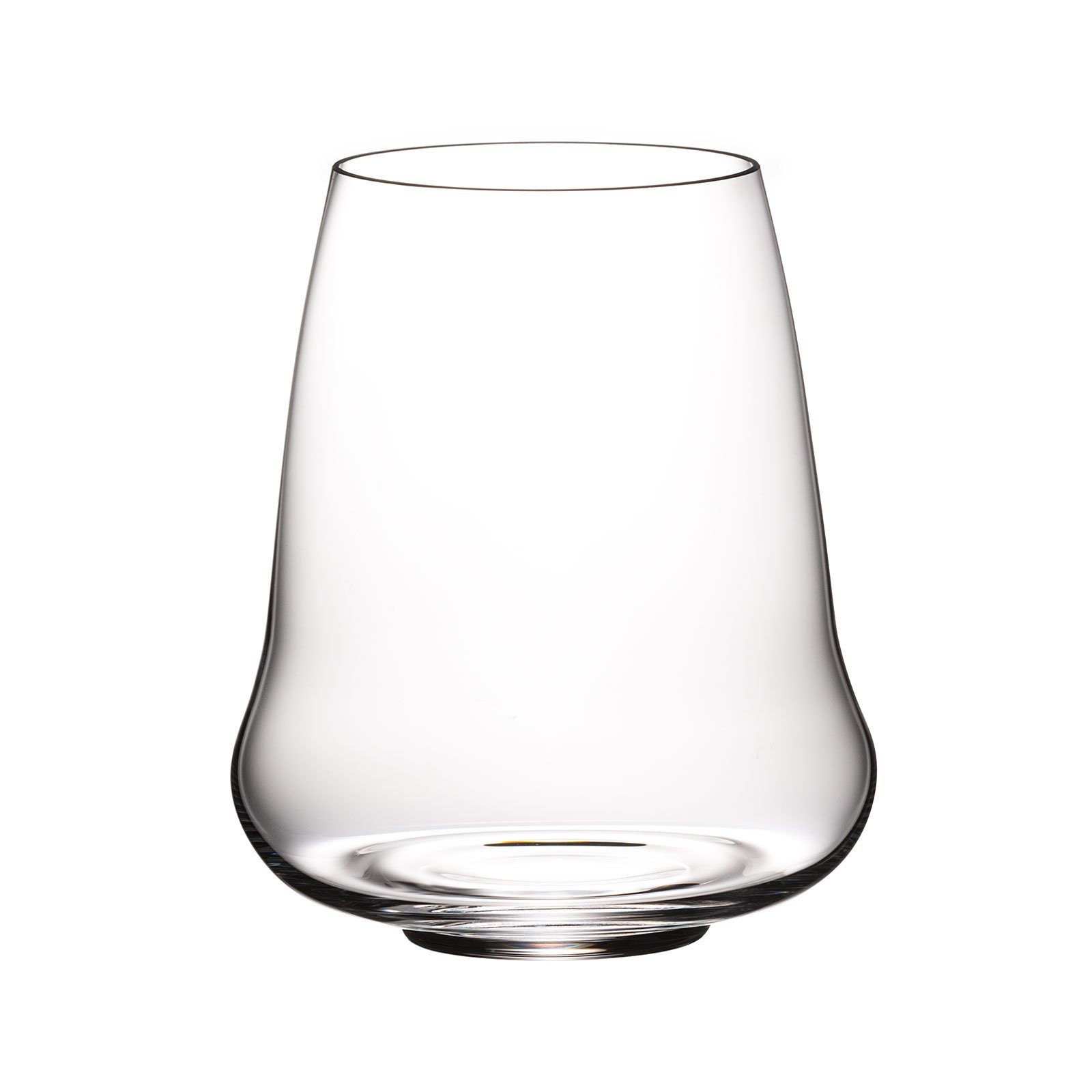 RIEDEL THE WINE GLASS COMPANY Glas Stemless Wings Riesling / Champagner Glass, 2-tlg., Kristallglas