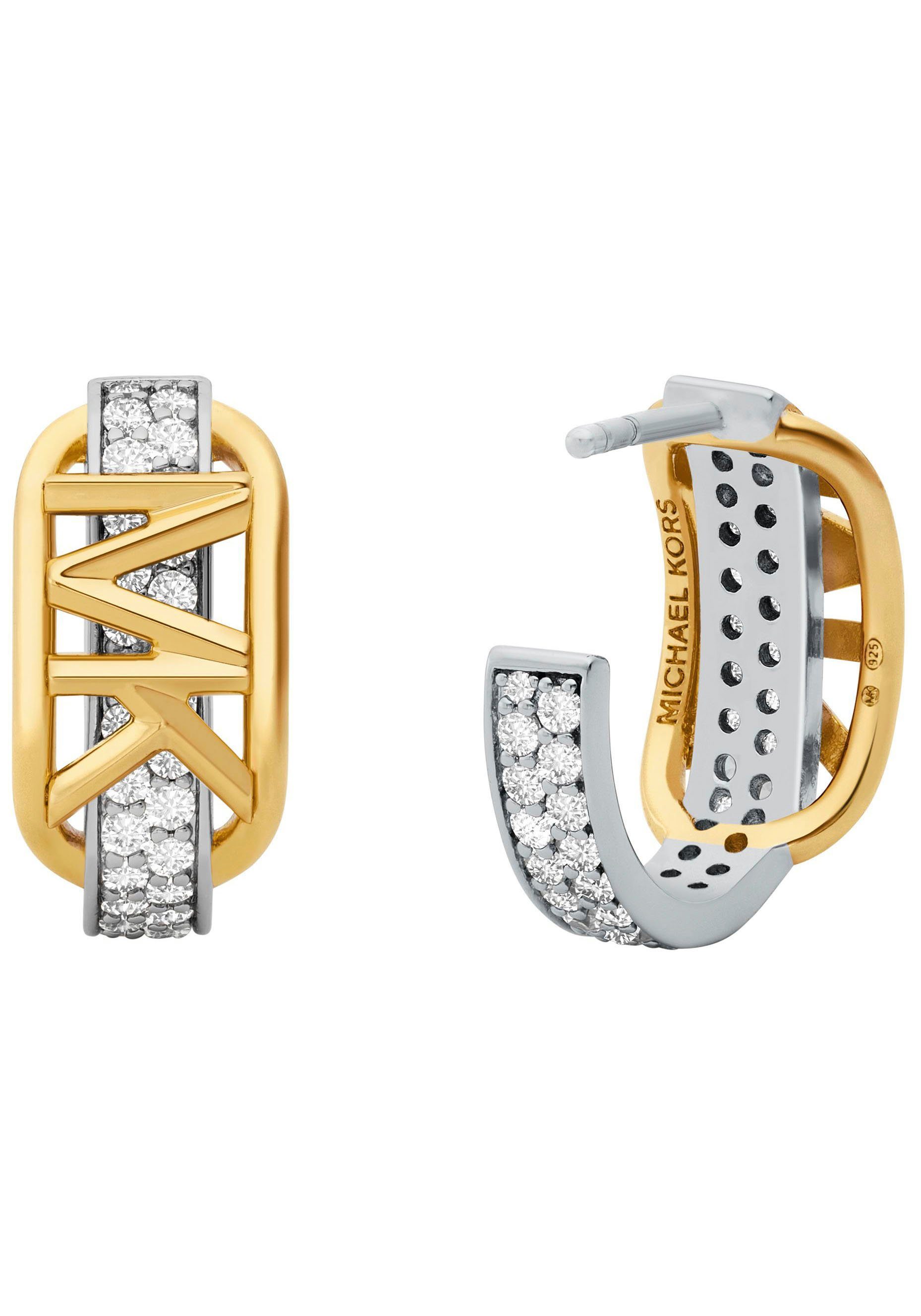 MICHAEL KORS Paar Creolen PREMIUM PAVÉ ...