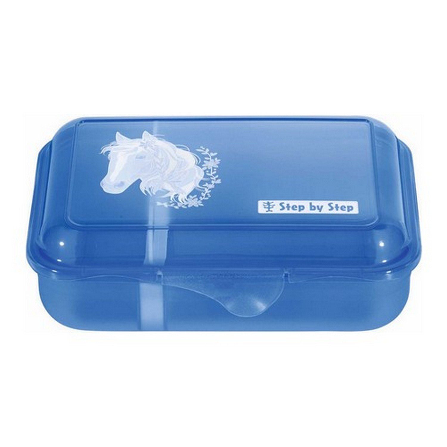 Step by Step Aufbewahrungsbox Lunchbox Horse Lima Blau