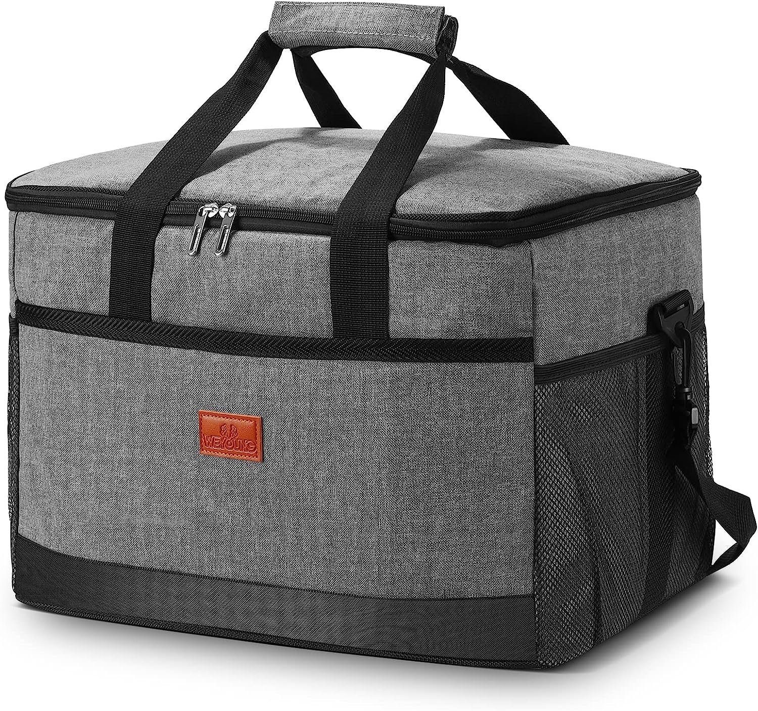 autolock Thermobehälter 30L Kühltasche Thermotasche, Faltbar Picknicktasche Lunchtasche