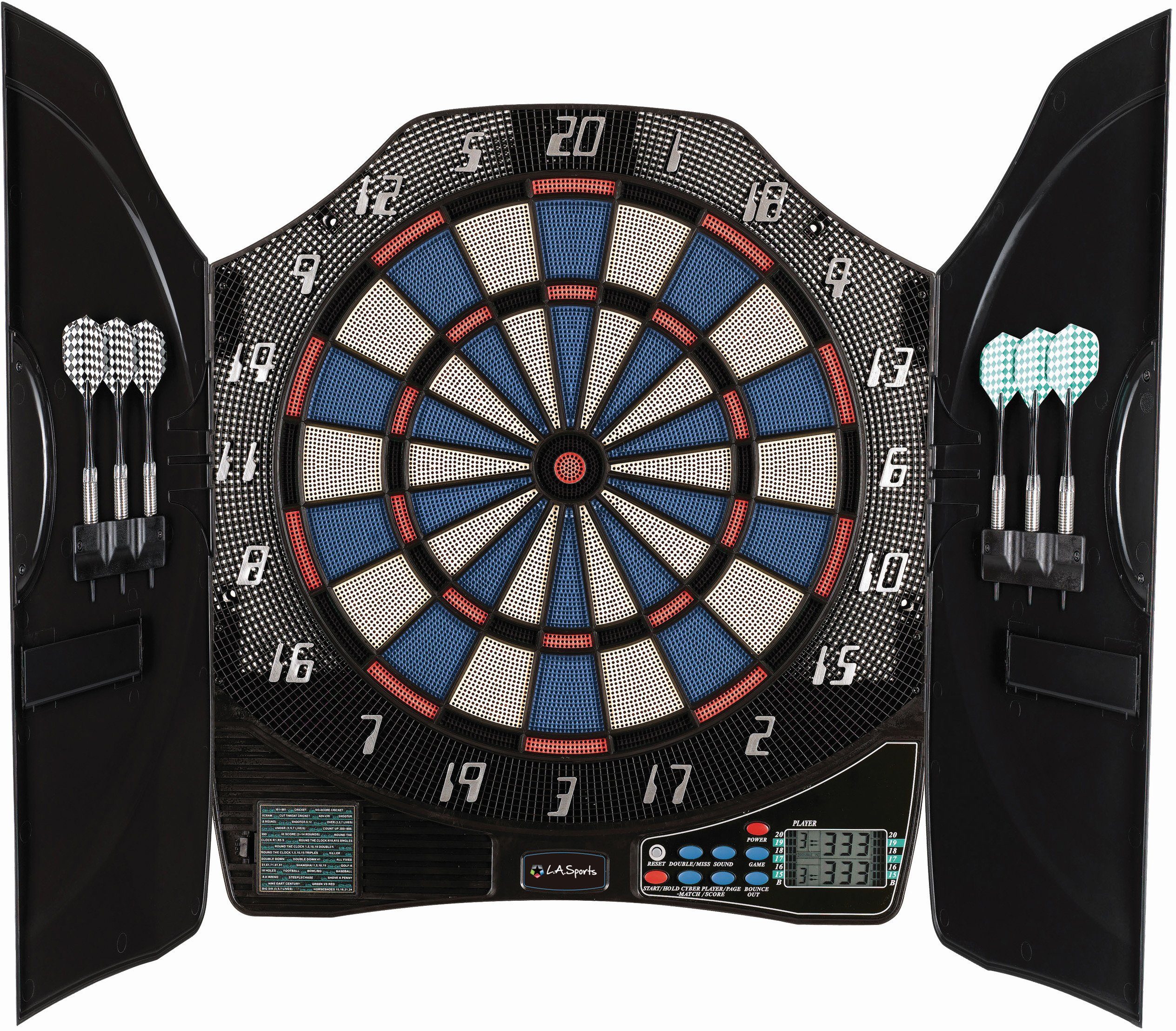 L.A. Sports Dartautomat »Elektronische Dartscheibe 1-8 Spieler« (mit  Dartpfeilen) online kaufen | OTTO