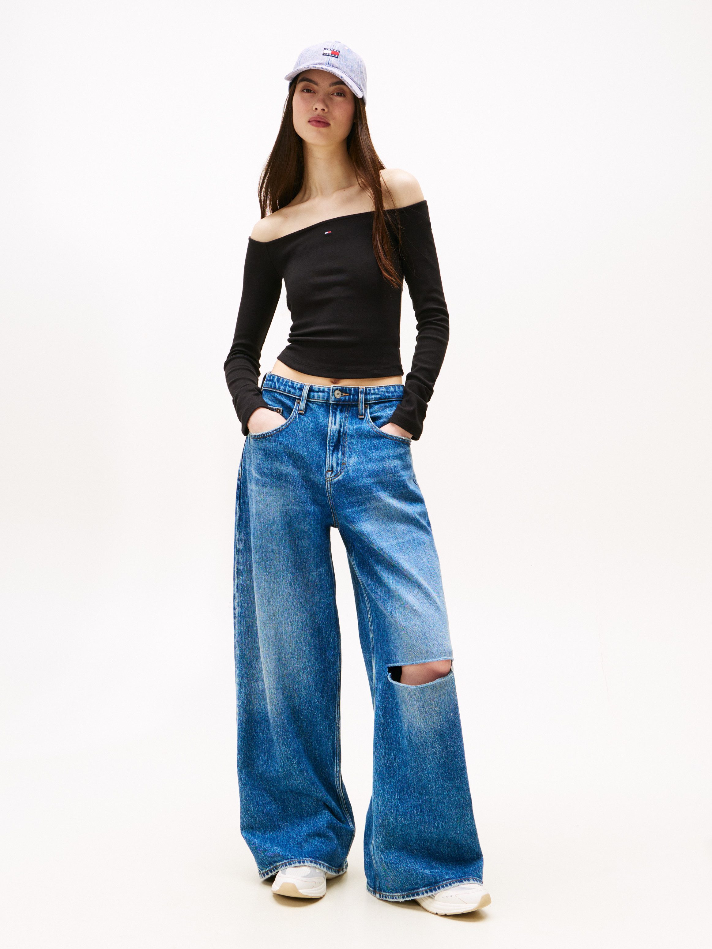 Tommy Jeans Langarmshirt TJW SLIM ESSENTIAL günstig online kaufen
