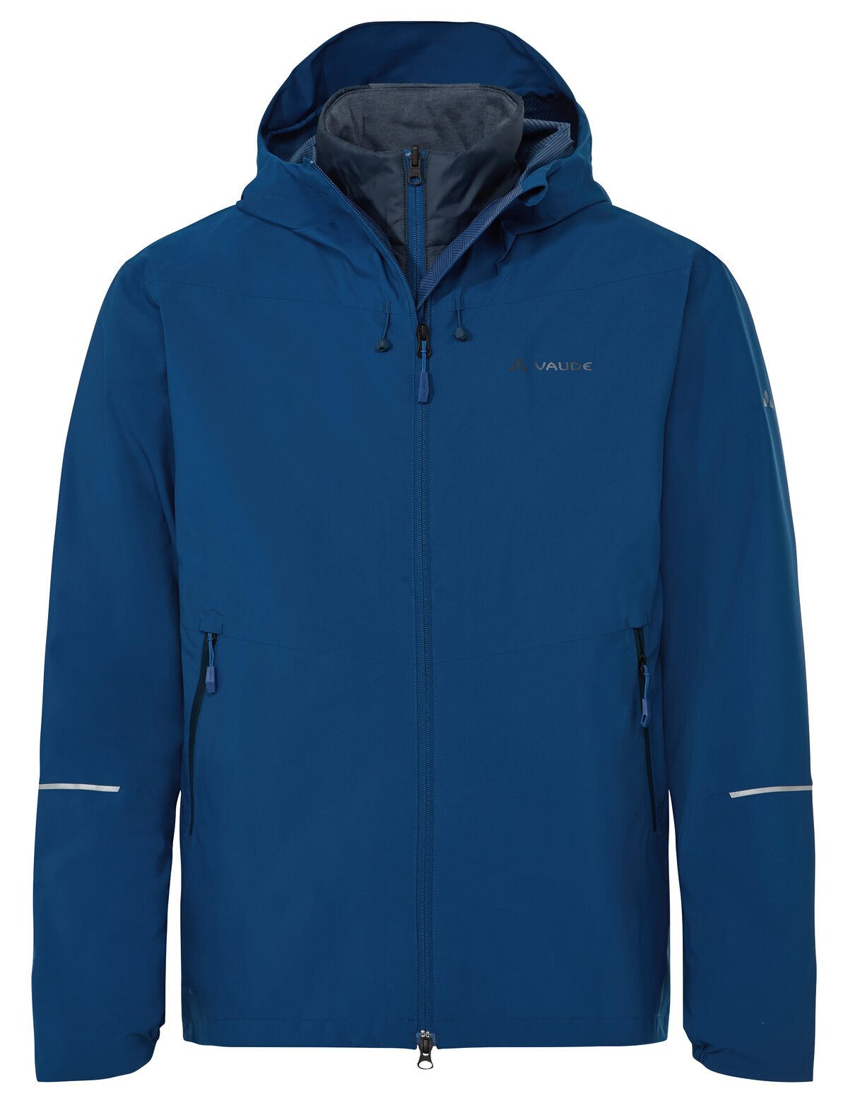 VAUDE Fahrradjacke Men's Yaras 3in1 Jacket II (1-St) mit isolierender Innenjacke