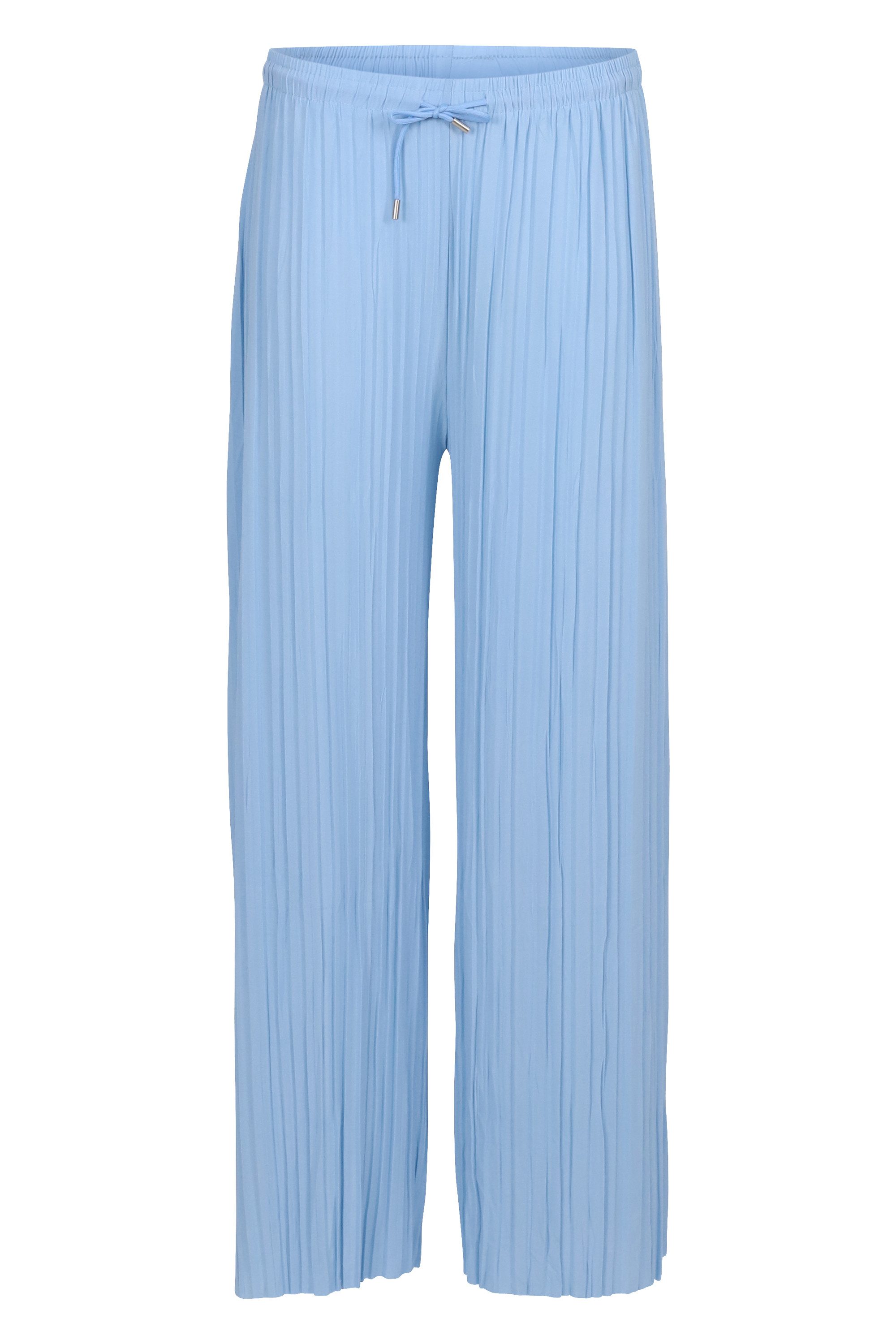 malito more than fashion Palazzohose Damen Plissee-Hose 883 Plissee Schlupfhose mit elastischem Bund 883