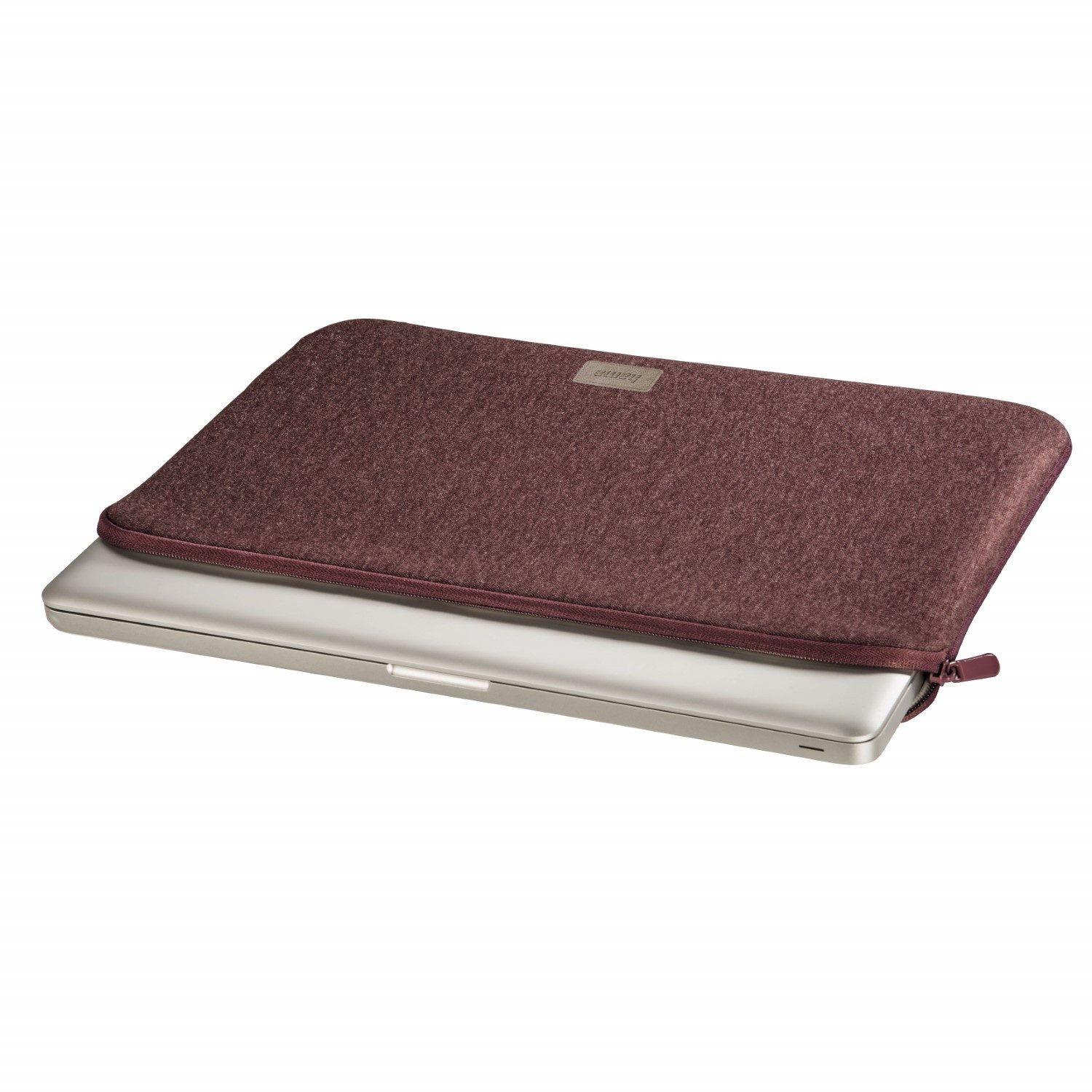 Hama Laptoptasche Notebook-Tasche Schutz-Hülle Jersey 13" Rot, Sleeve Cover Laptop passend für 13" 13,3" 13,5" 13,6 Zoll
