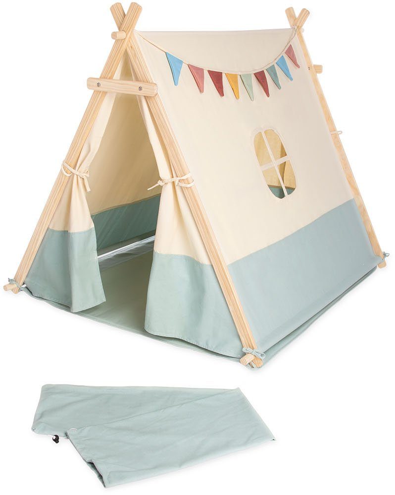 Pinolino® Spielzelt Yuma mit Zeltstangen aus Holz günstig online kaufen