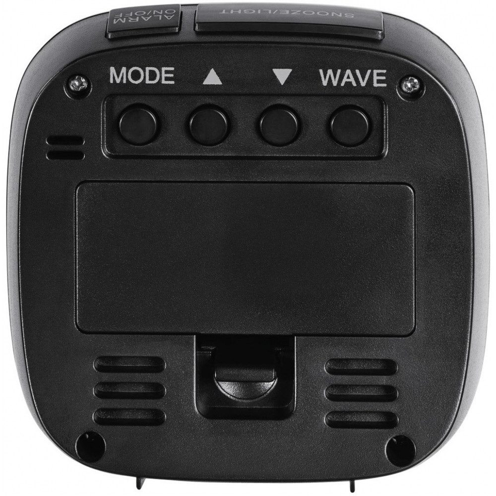 Hama Funkwecker Hama RC 45 Funkwecker schwarz mit LED-Anz.