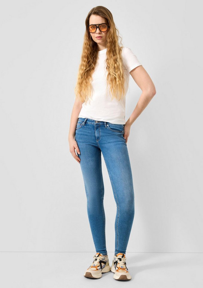 QS Skinny-fit-Jeans Jeans-Hose SADIE Jeans Sadie / Mid Rise / Skinny Fit