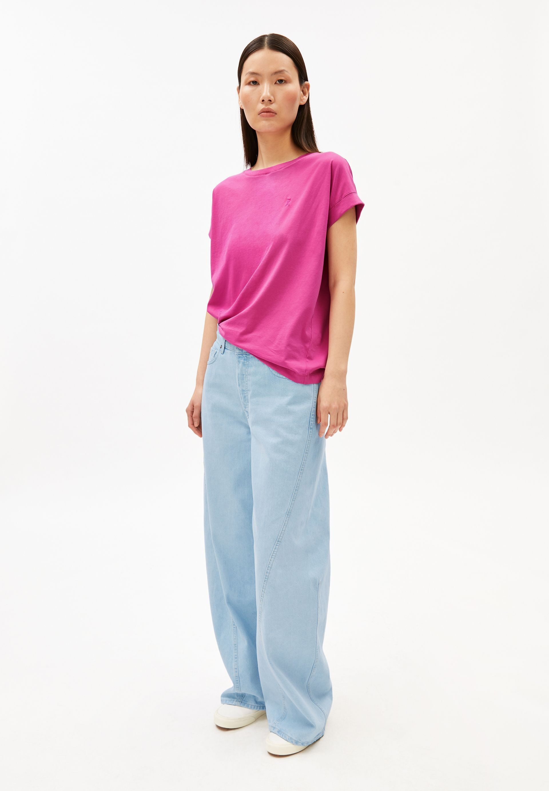 Armedangels T-Shirt IDAARA T-Shirt aus Bio-Baumwolle Loose Fit günstig online kaufen