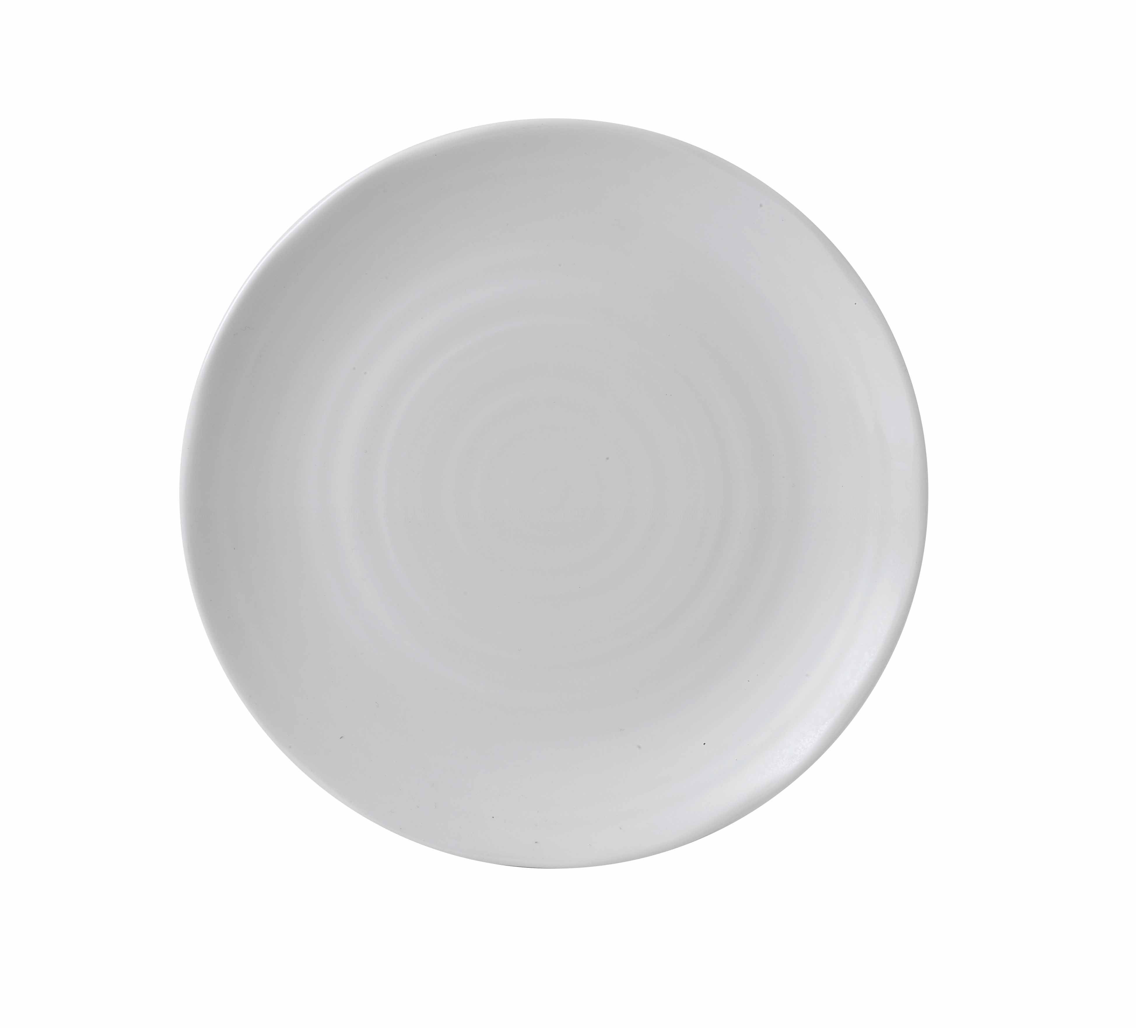 Dudson Teller-Set Dudson White Flache Teller, Organische Coup 29 Weiß, Porzellan 12, cm, Rund, Feinstes