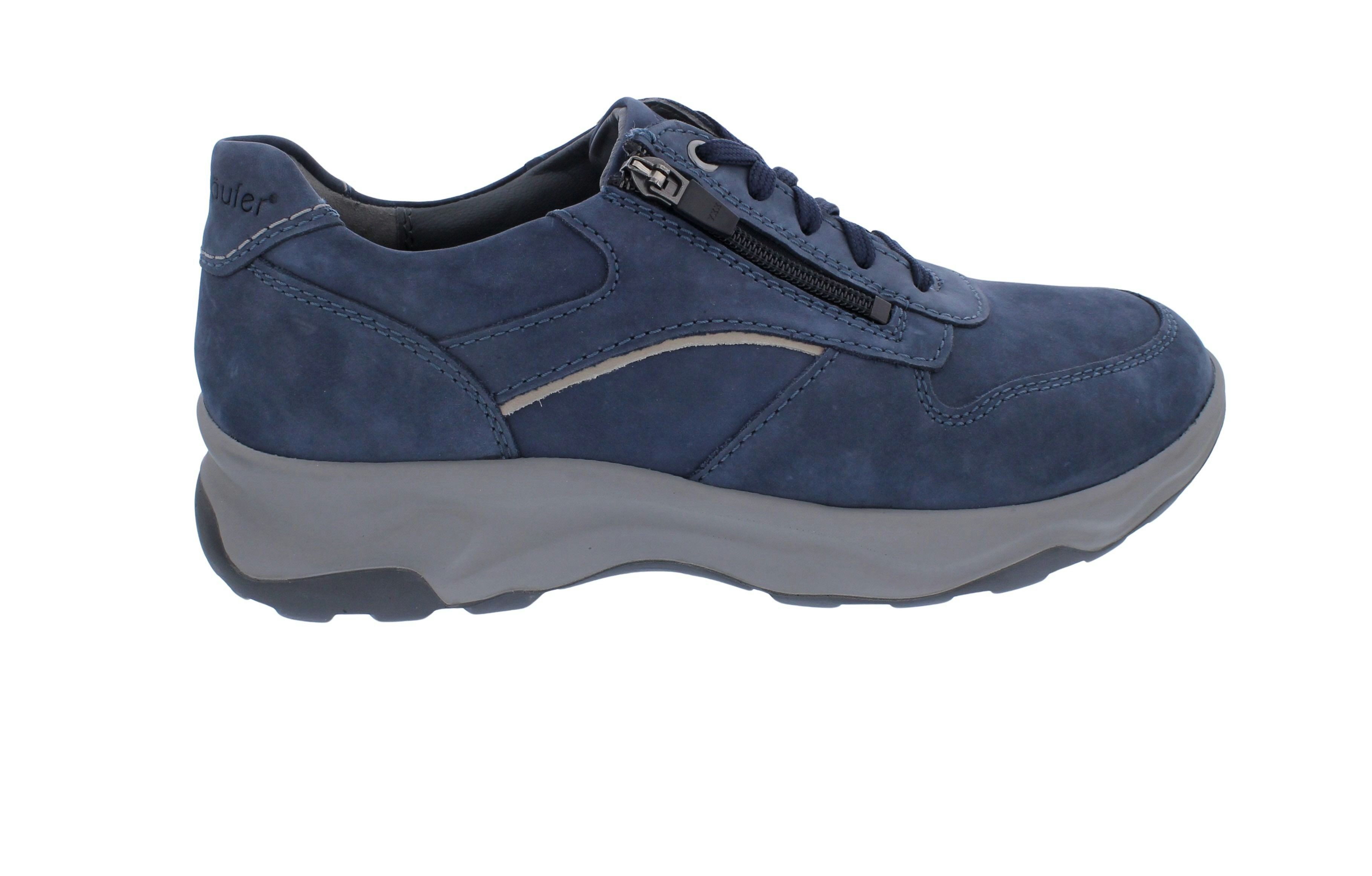 Waldläufer Waldläufer Halbschuh H-Max 718006-410-206, Nubukleder, Jeans-Bla günstig online kaufen