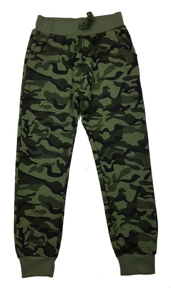 Fashion Boy Jogginghose Freizeithose, Jogginghose, Tarnhose, Camouflage