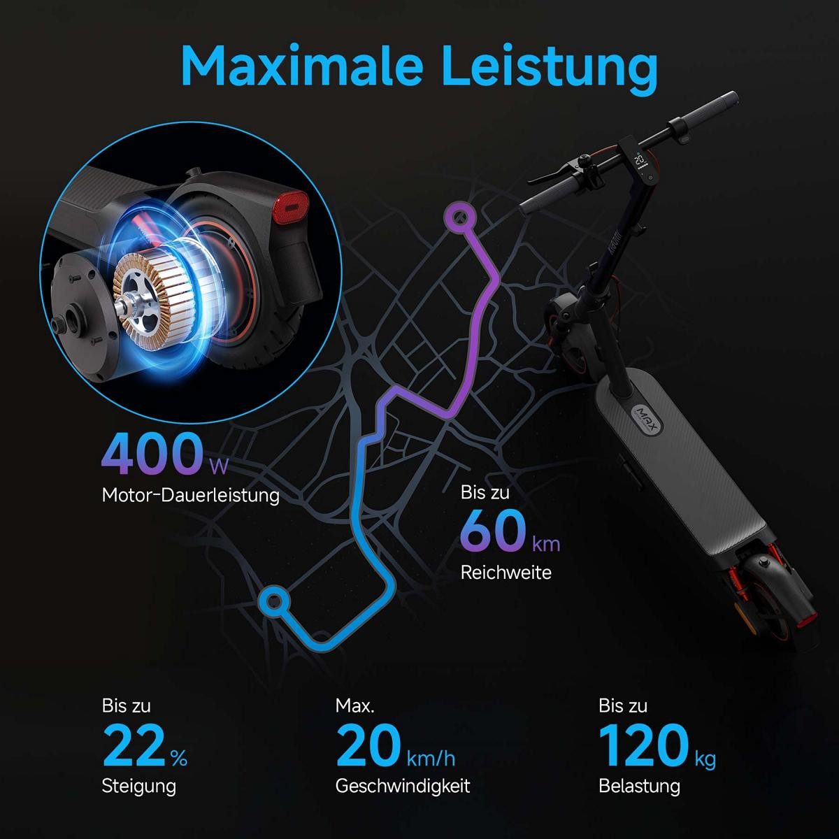 Thumbnail - Xiaomi E-Scooter 5 MAX DE, 20 km/h