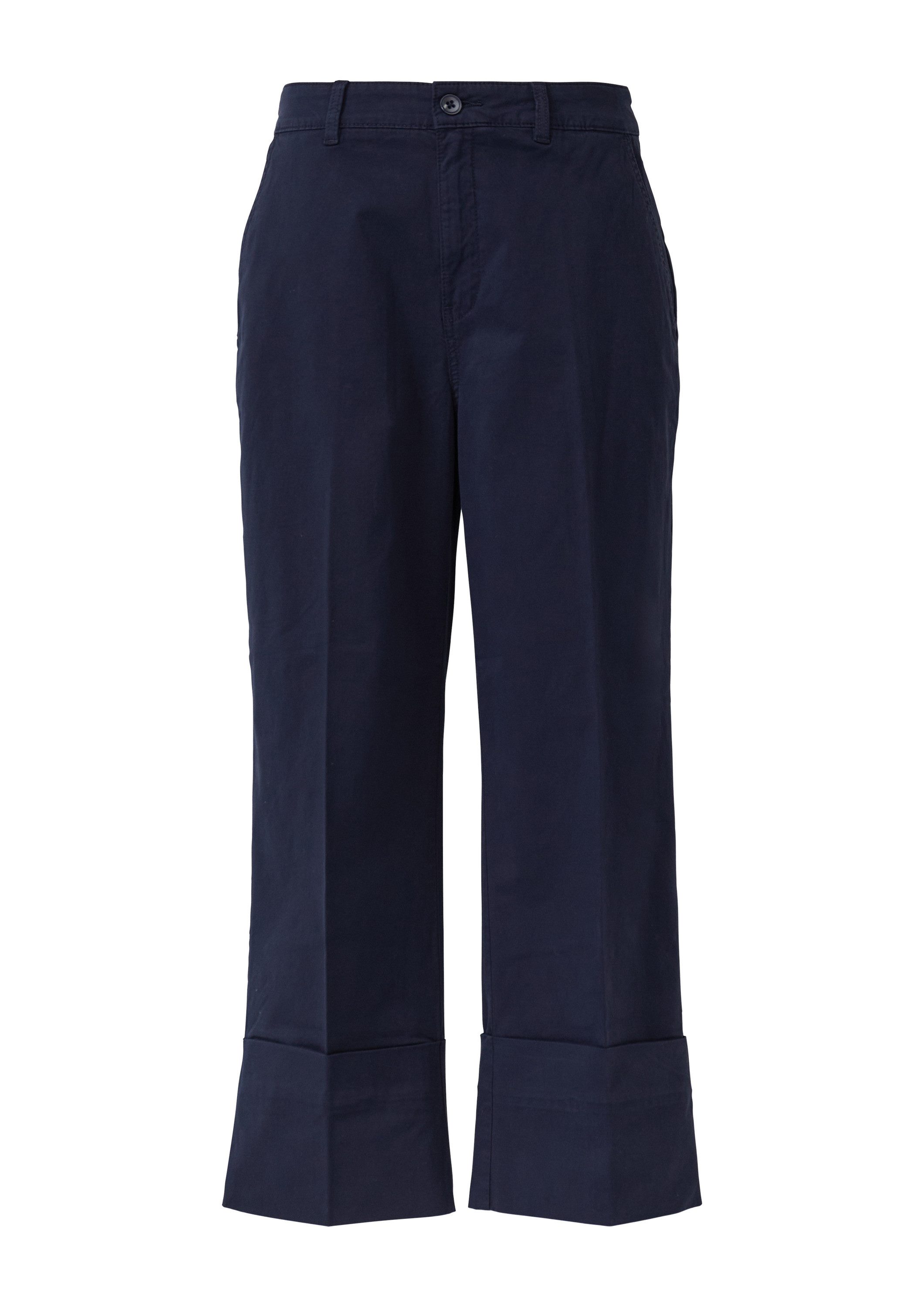 s.Oliver Culotte Hose Baumwoll-Culotte mit Bügelfalte günstig online kaufen