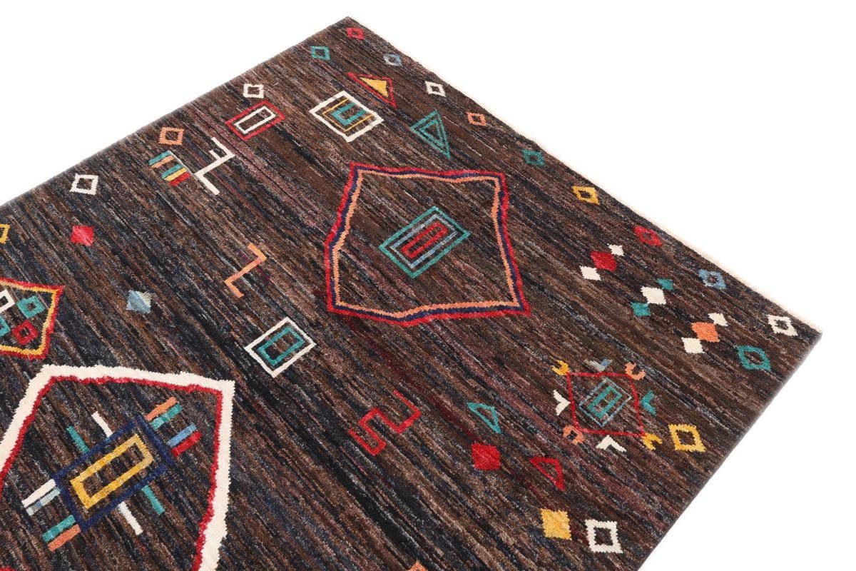 Handgeknüpfter Orientteppich Berber Ghashghai 195x296 mm rechteckig, Höhe: Trading, Moderner Nain 10 Orientteppich,