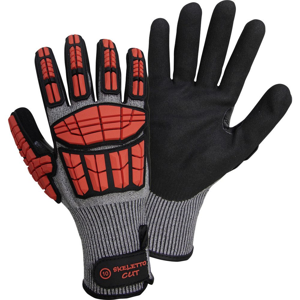 Leipold + Döhle Schnittschutzhandschuhe Leipold Doehle SKELETTO CUT 1201-10 HPPE Schnittschutzhandschuh Größe