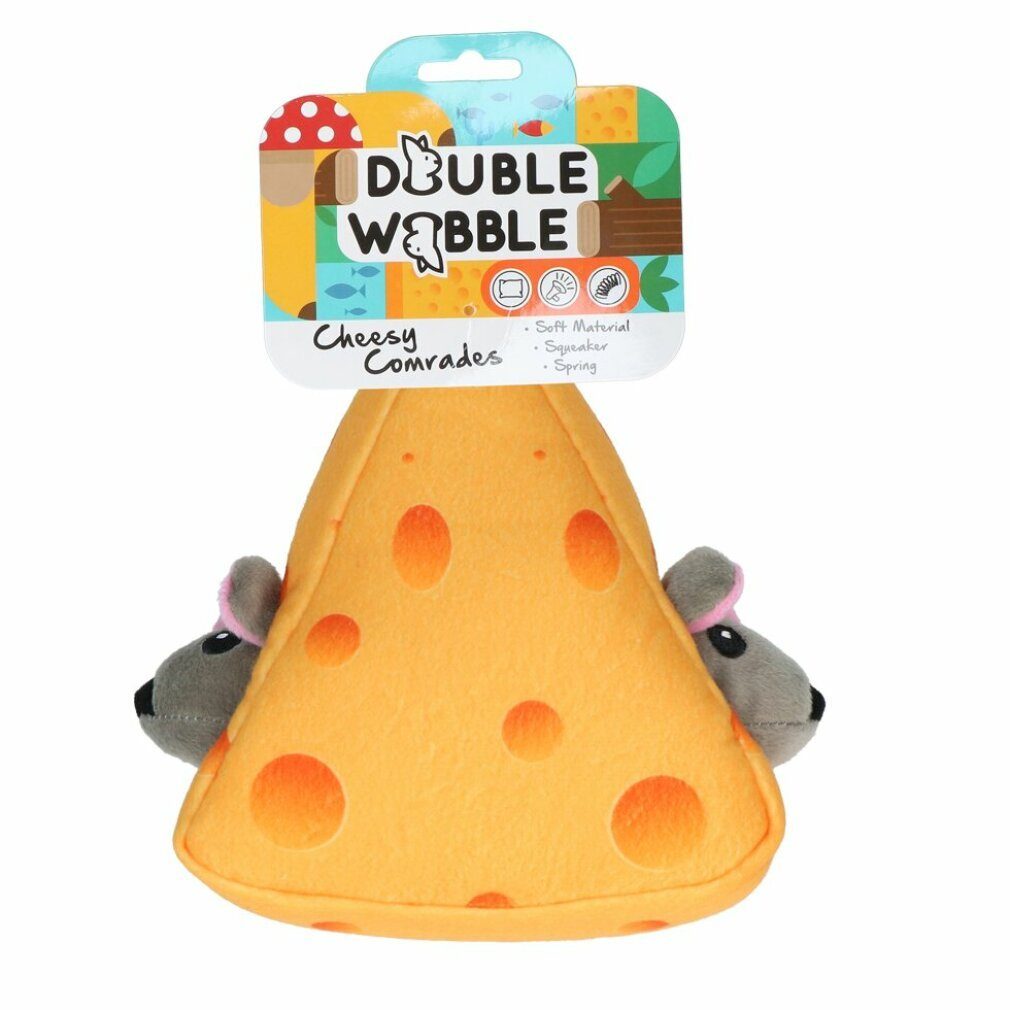 Tierkuscheltier Double Wobble Cheesy Comrades