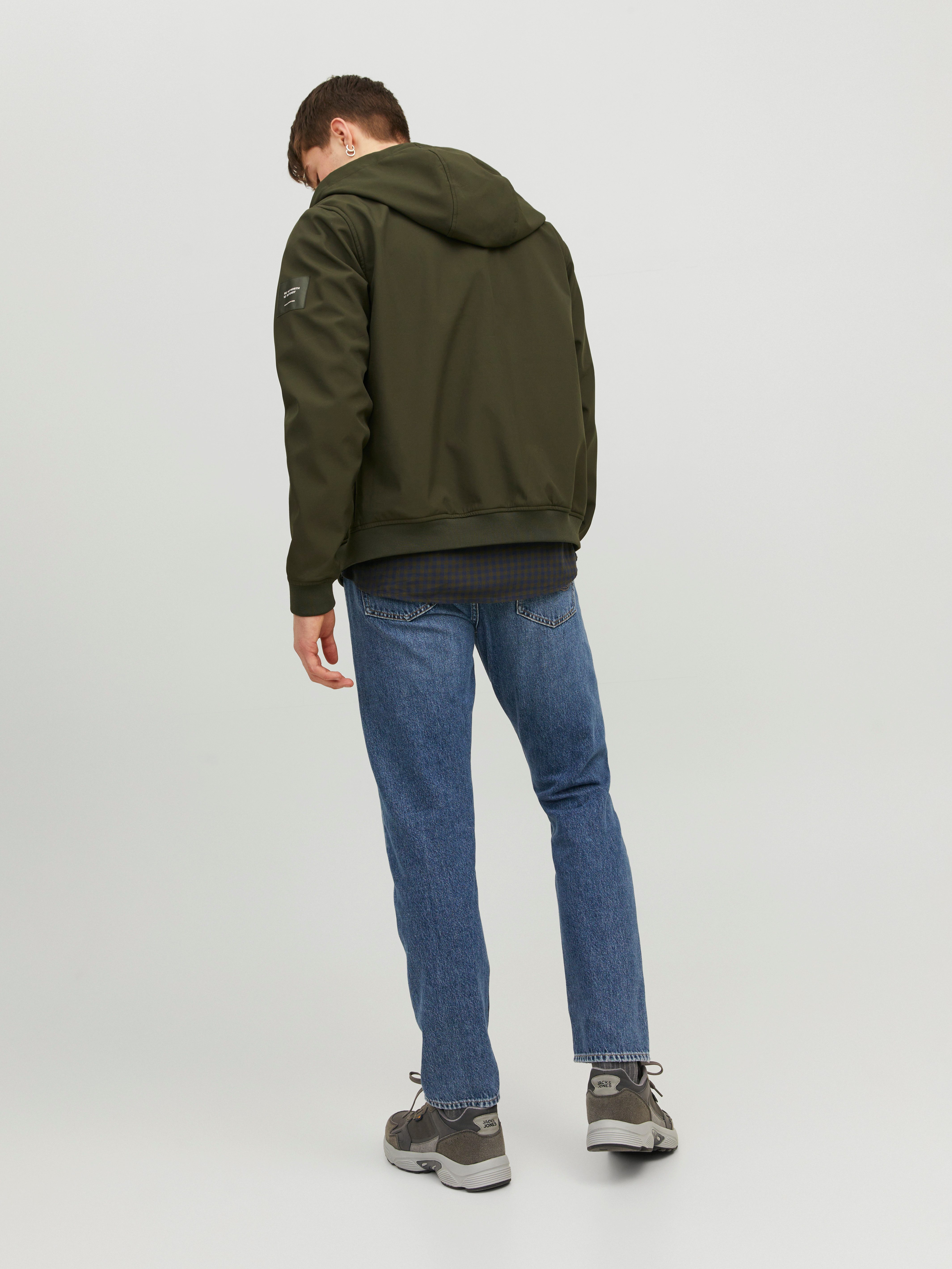 Jack & Jones Softshelljacke JJEBASIC mit wasserabweisender Funktion Kunstfaser, regular fit