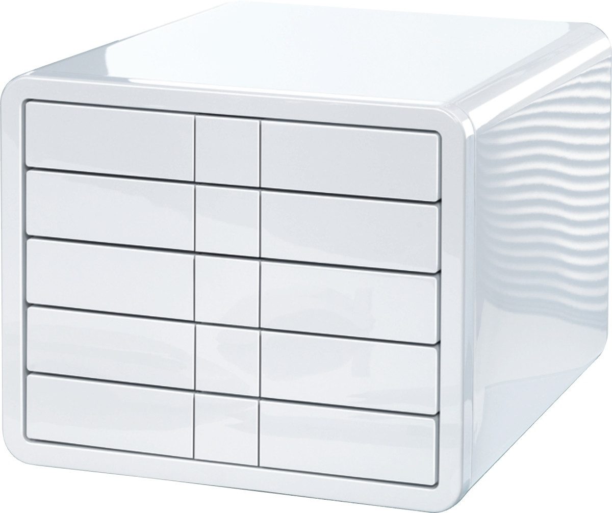 HAN Organizer Schubladenbox IBox C4 5 Schübe geschlossen weiß