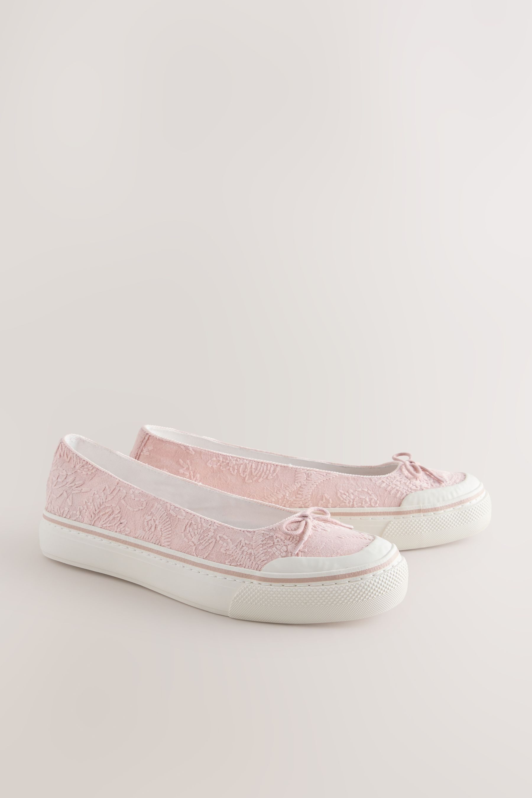 Next Forever Comfort® flache Canvas-Ballerinas Ballerina – Bild 5 von 5