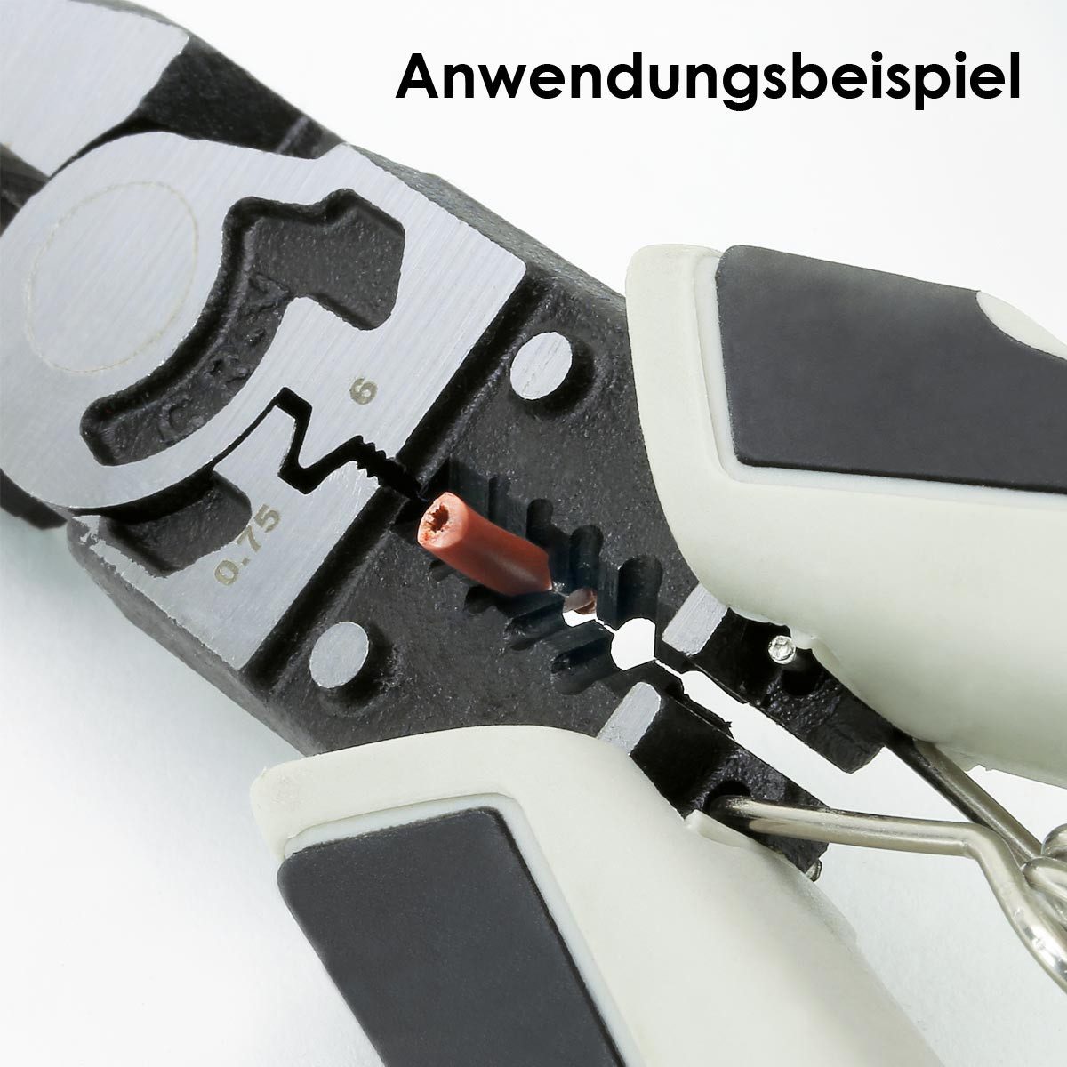 Sintron Spitzzange Multi-Spitzzange MLP1, mit Öffnungsfeder, Gummiert