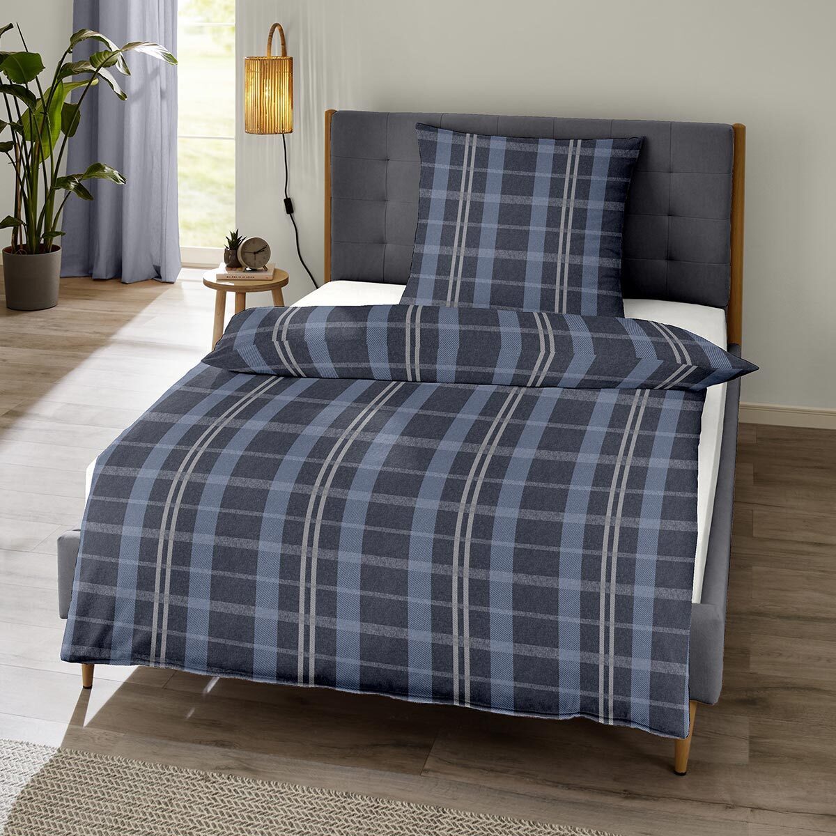 TRAUMSCHLAF Bettwäsche Glasgow, Flanell, 1 teilig, günstig online kaufen