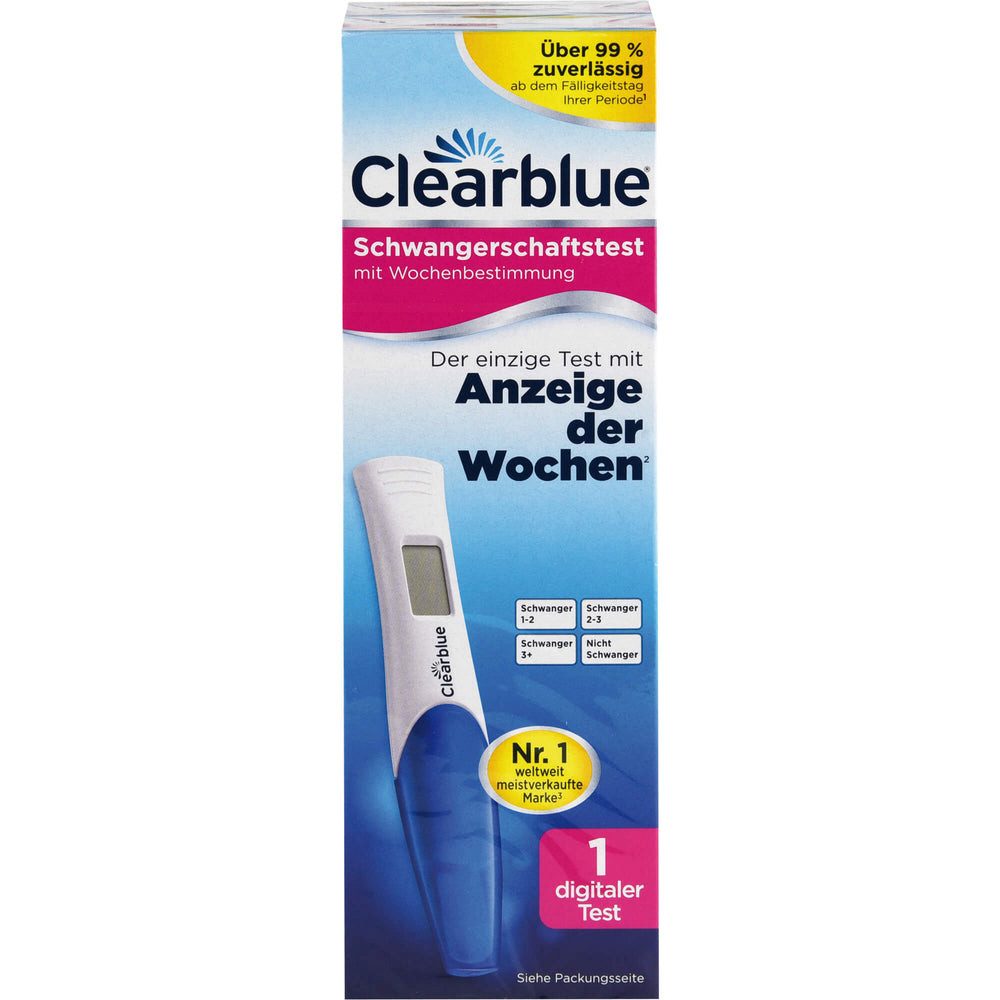 Schwangerschaftstest Clearblue Schwangerschaftstest mit Wochenbestimmung