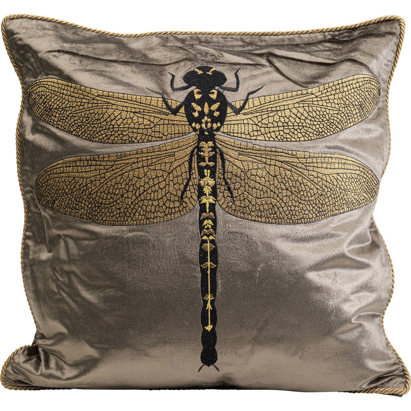 Kare Design Dekokissen Glitter Dragonfly, Kissenhülle günstig online kaufen