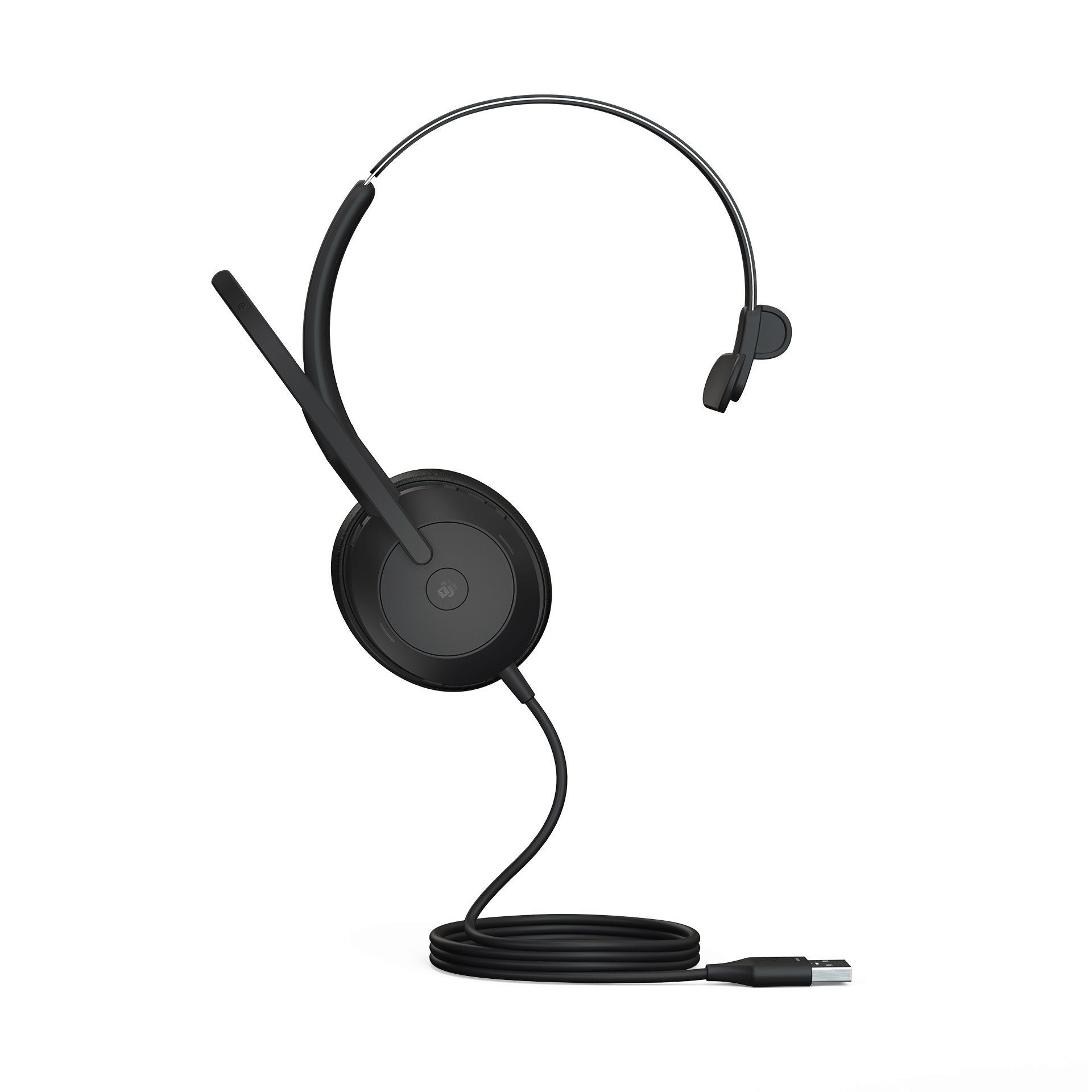 Jabra Evolve2 50 MS Kopfhörer (Active Noise Cancelling (ANC), monaural USB-A)