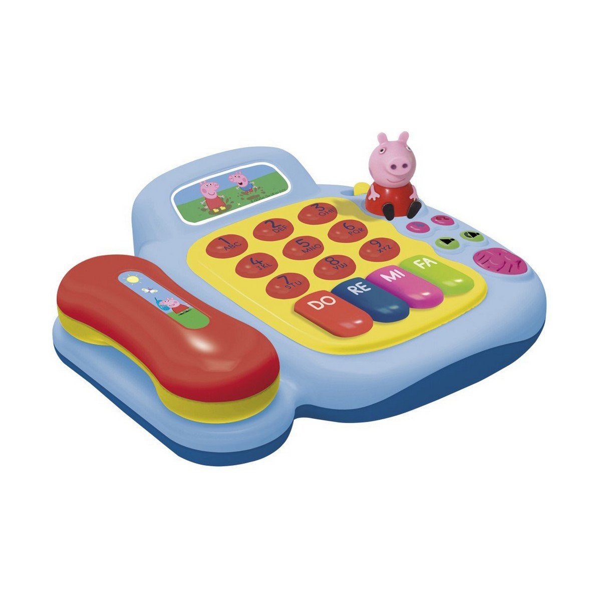 Reig Konstruktions-Spielset Pädagogisches Spielzeug Reig Festnetztelefon Blau Peppa Pig