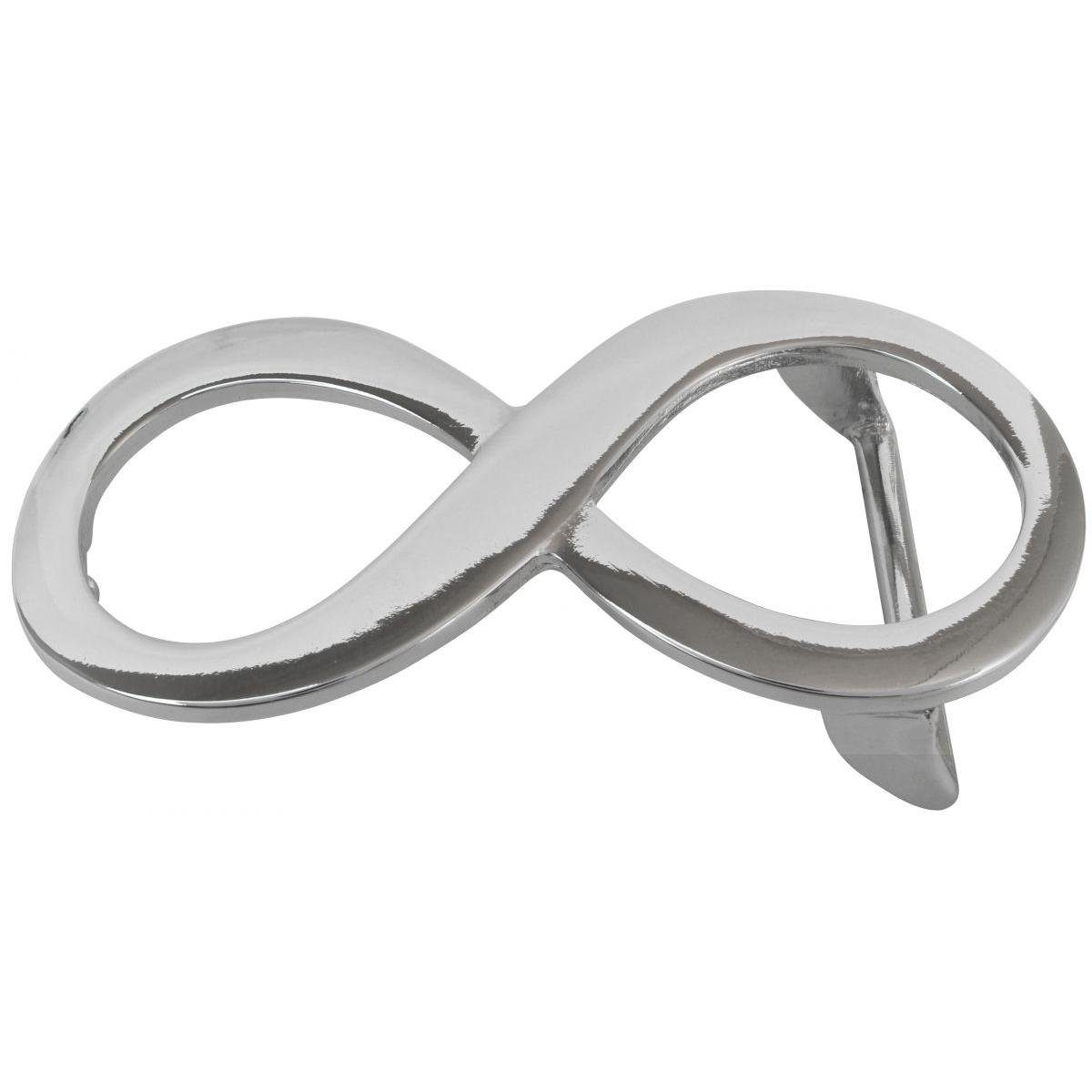 Gürtelschnalle Infinity 4,0 cm - Buckle Wechselschließe Gürtelschließe 40mm - Gürtel