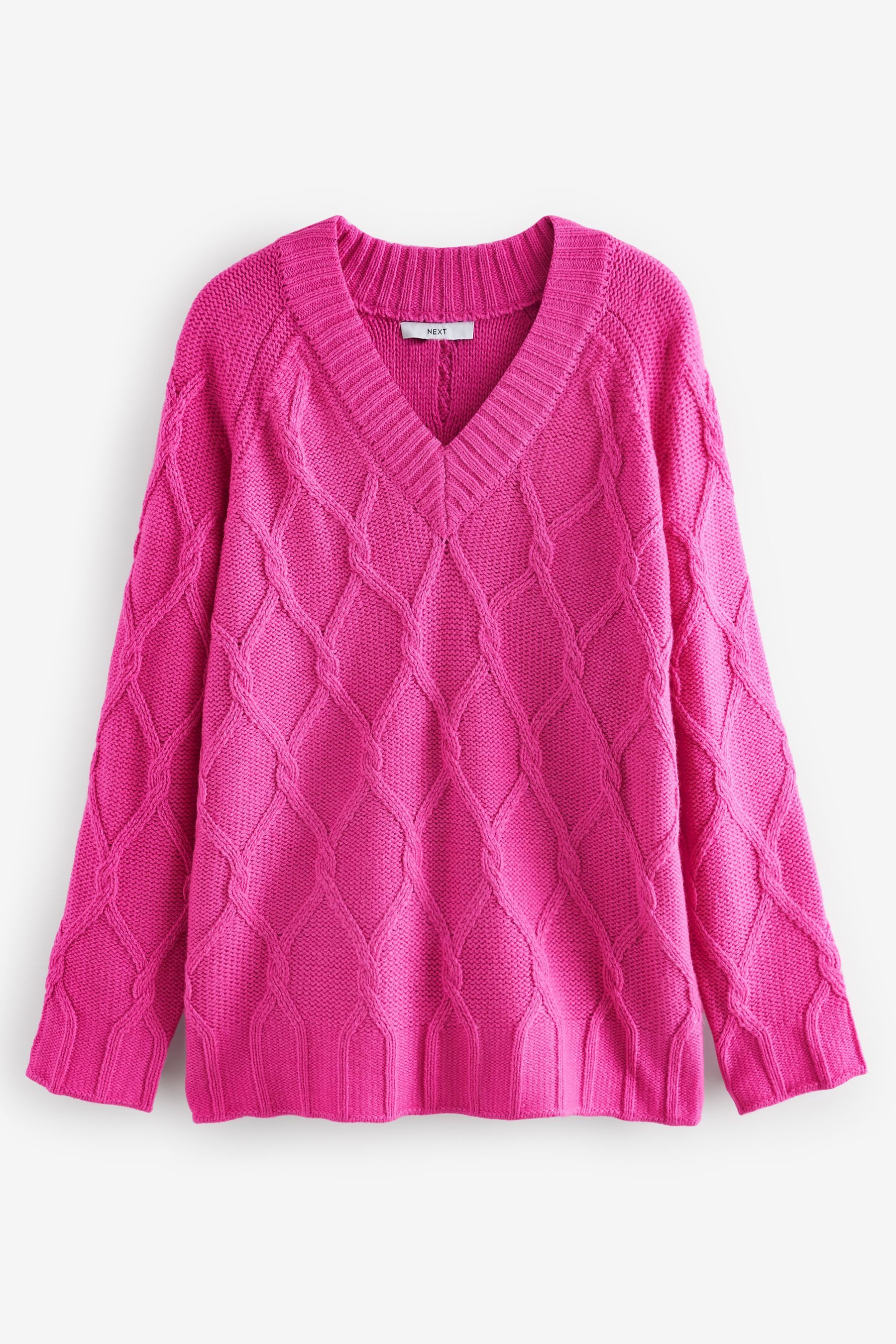 Next V-Ausschnitt-Pullover Tunikapullover mit V-Ausschnitt und günstig online kaufen
